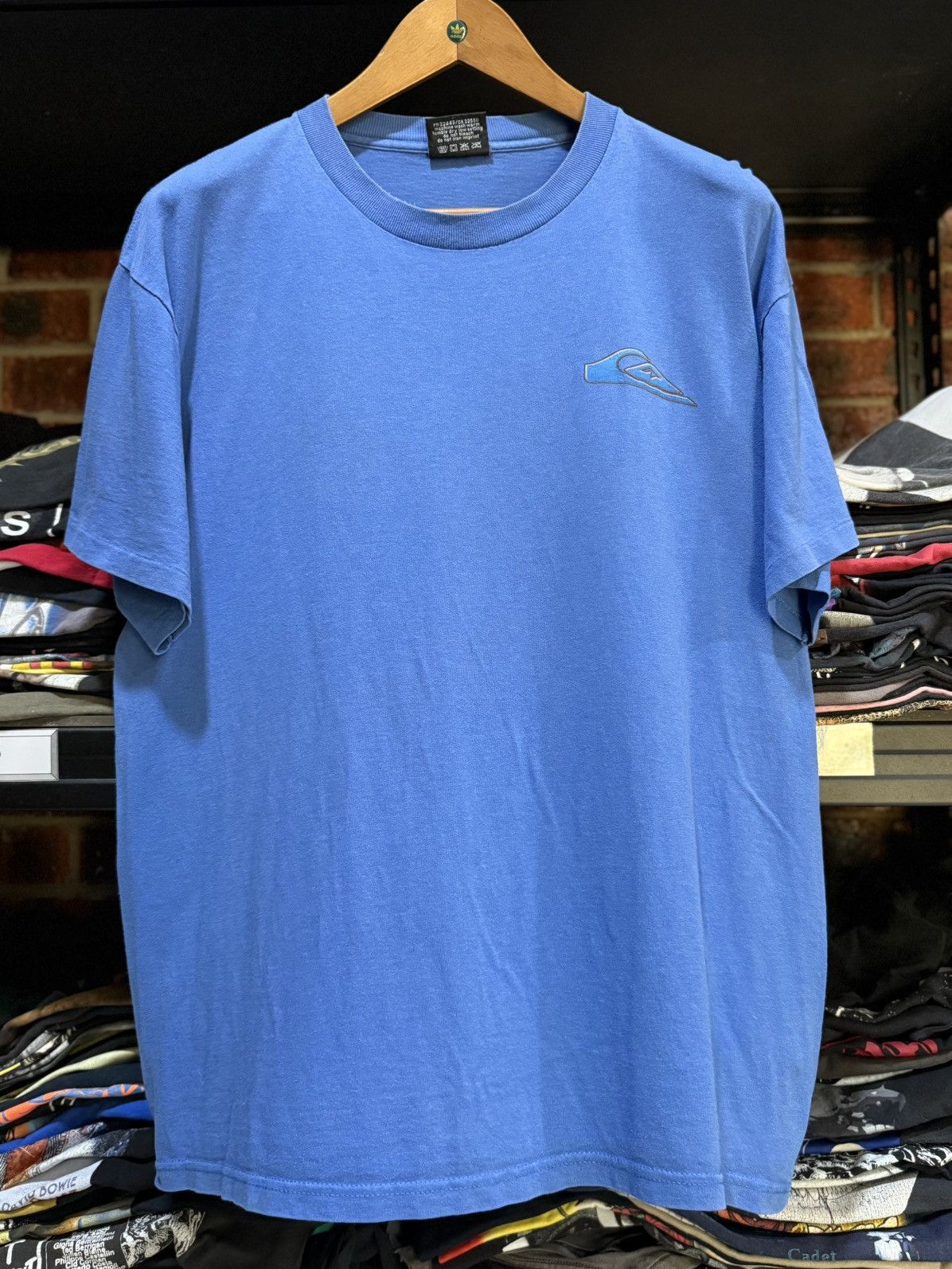 Quiksilver Vintage 90s Quiksilver Boardriding Company Surf Faded Tee Size US L / EU 52-54 / 3 - 2 Thumbnail