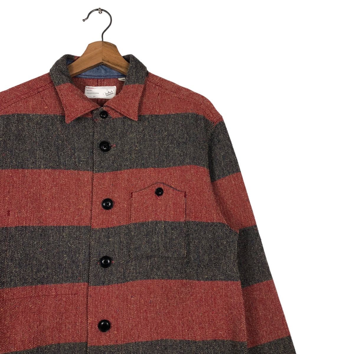 45rpm 🔥Vintage Chore Hickory Jacket Choloro Japan Made Size US M / EU 48-50 / 2 - 6 Thumbnail