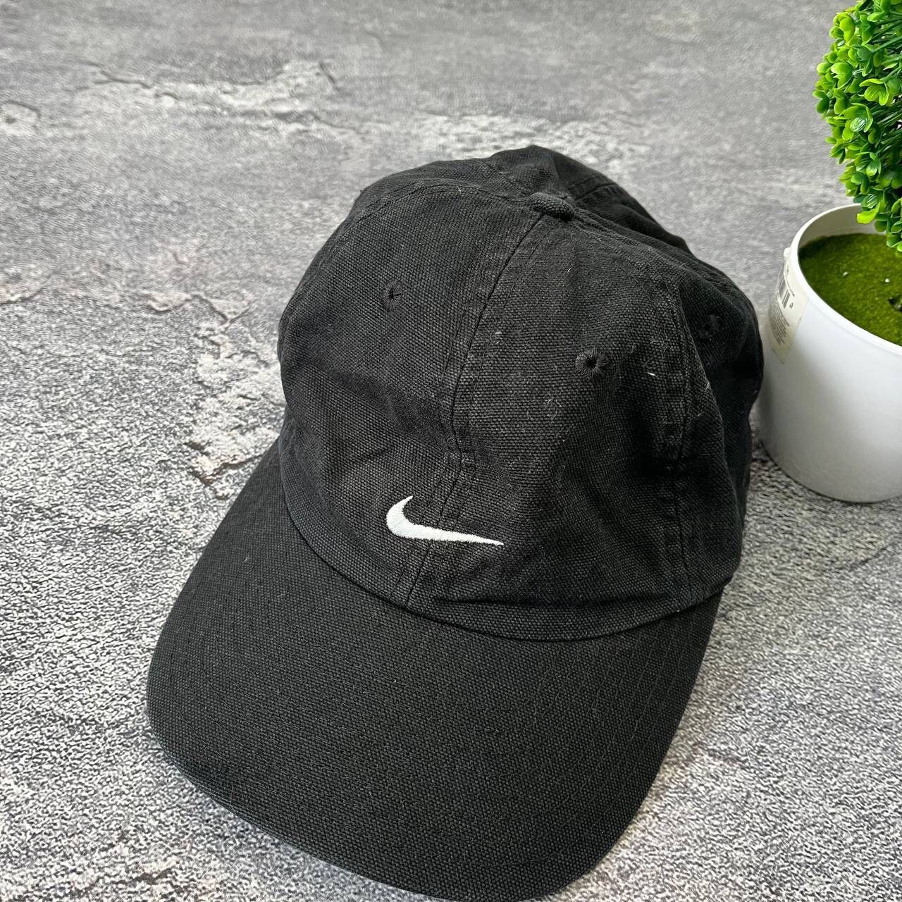Nike Vintage Big logo Nike HatBlack Classic Pro Fitted Swoosh 90s Size ONE SIZE - 7 Thumbnail