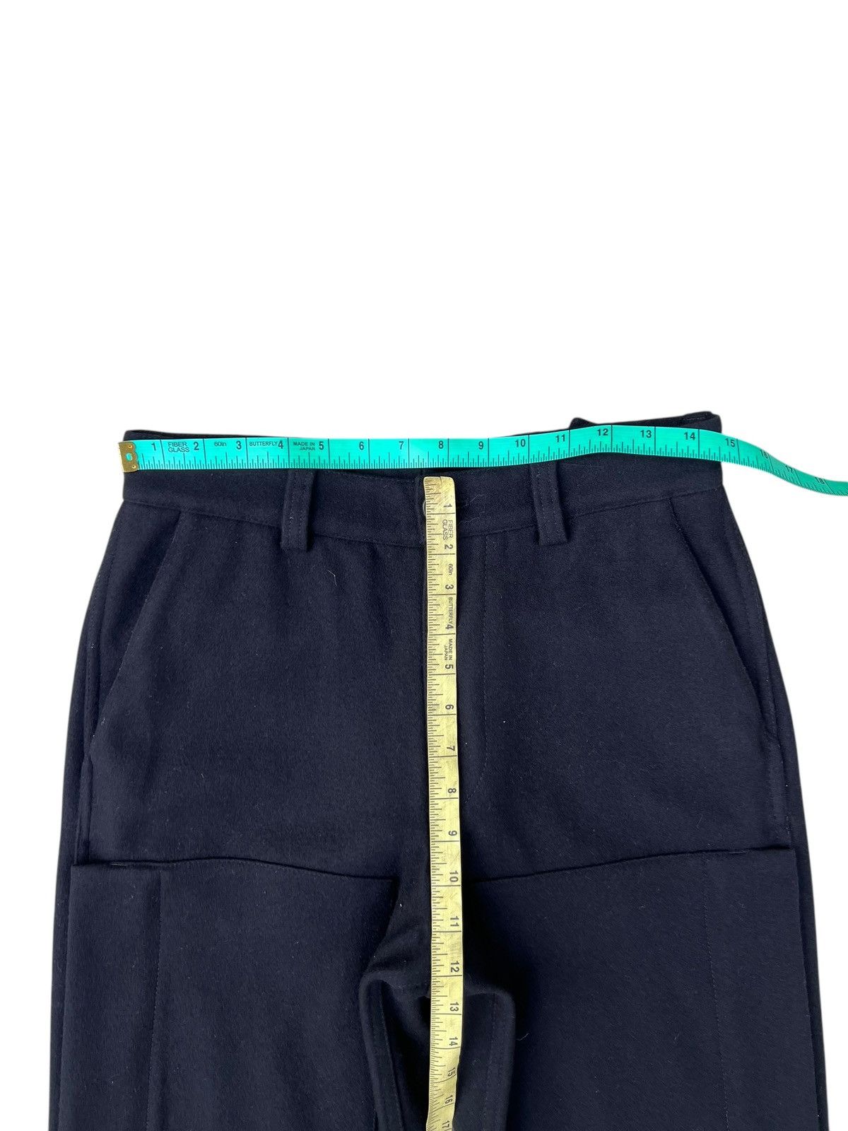 Kris Van Assche Kris Van Assche Gabardine Wool Cashmere Cargo Cropped Pant Size US 29 - 4 Thumbnail
