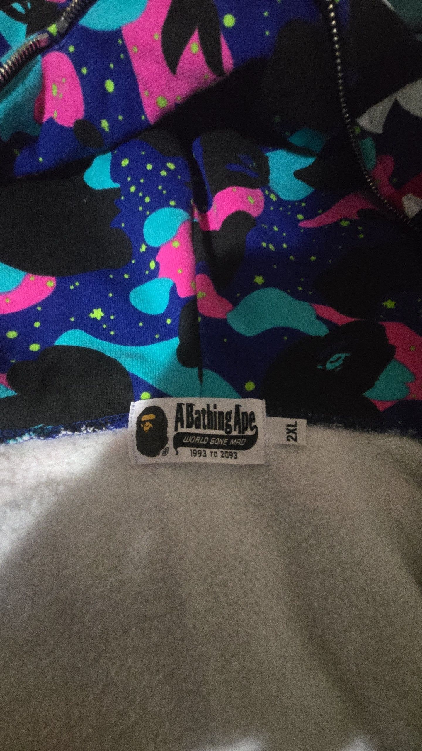 Bape × Kid Cudi Bape kid cudi shark full zip Size US XXL / EU 58 / 5 - 5 Thumbnail