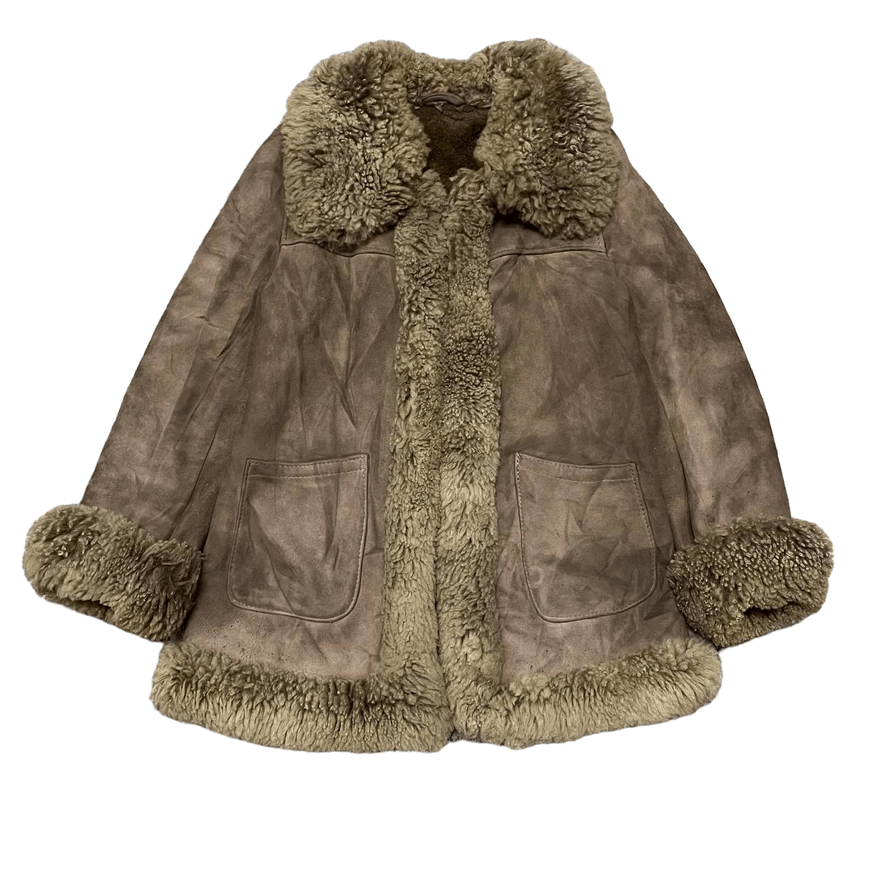 Vintage Vintage Sheepskin Leather Jacket Shearling Size US M / EU 48-50 / 2 - 1 Thumbnail