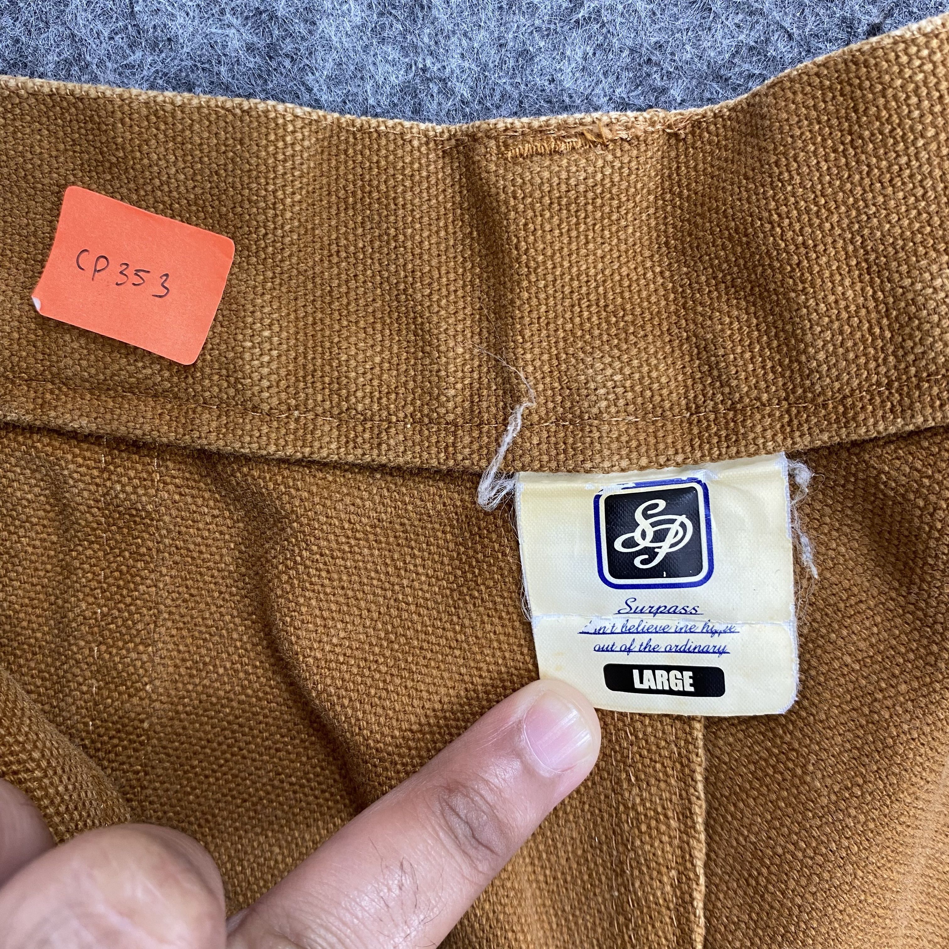Carhartt Vintage Surpass Double Knee Like Carhartt Duck Canvas -CP353 Size US 30 / EU 46 - 9 Thumbnail