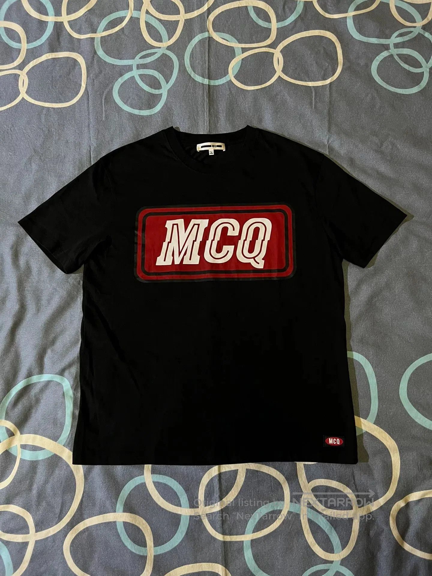 Alexander McQueen McQueen Slogan Print Embroidery T-Shirt. Size US XL / EU 56 / 4 - 1 Thumbnail