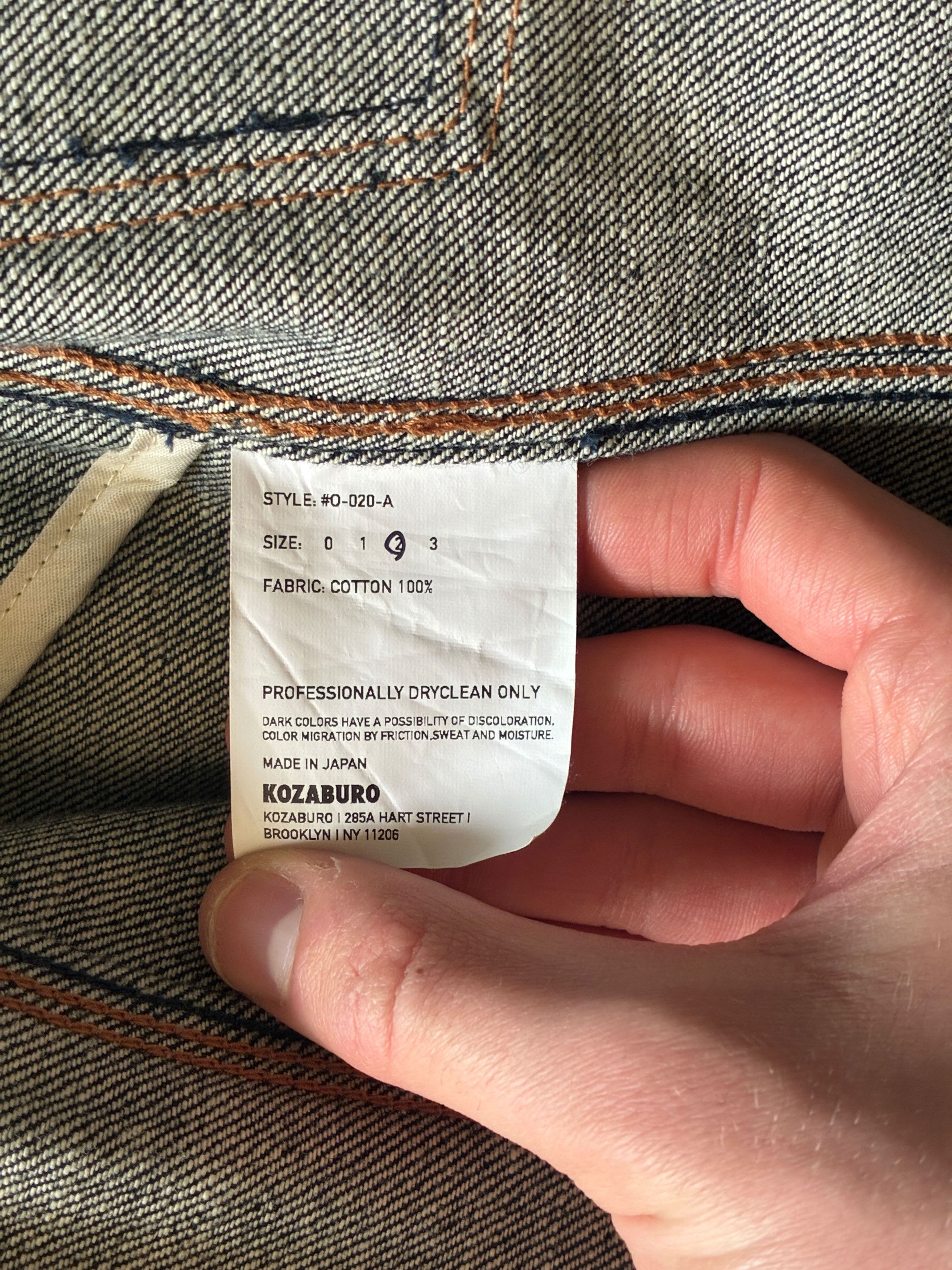KOZABURO Kozaburo AW19 Type II Trucker Jacket Size US M / EU 48-50 / 2 - 5 Thumbnail