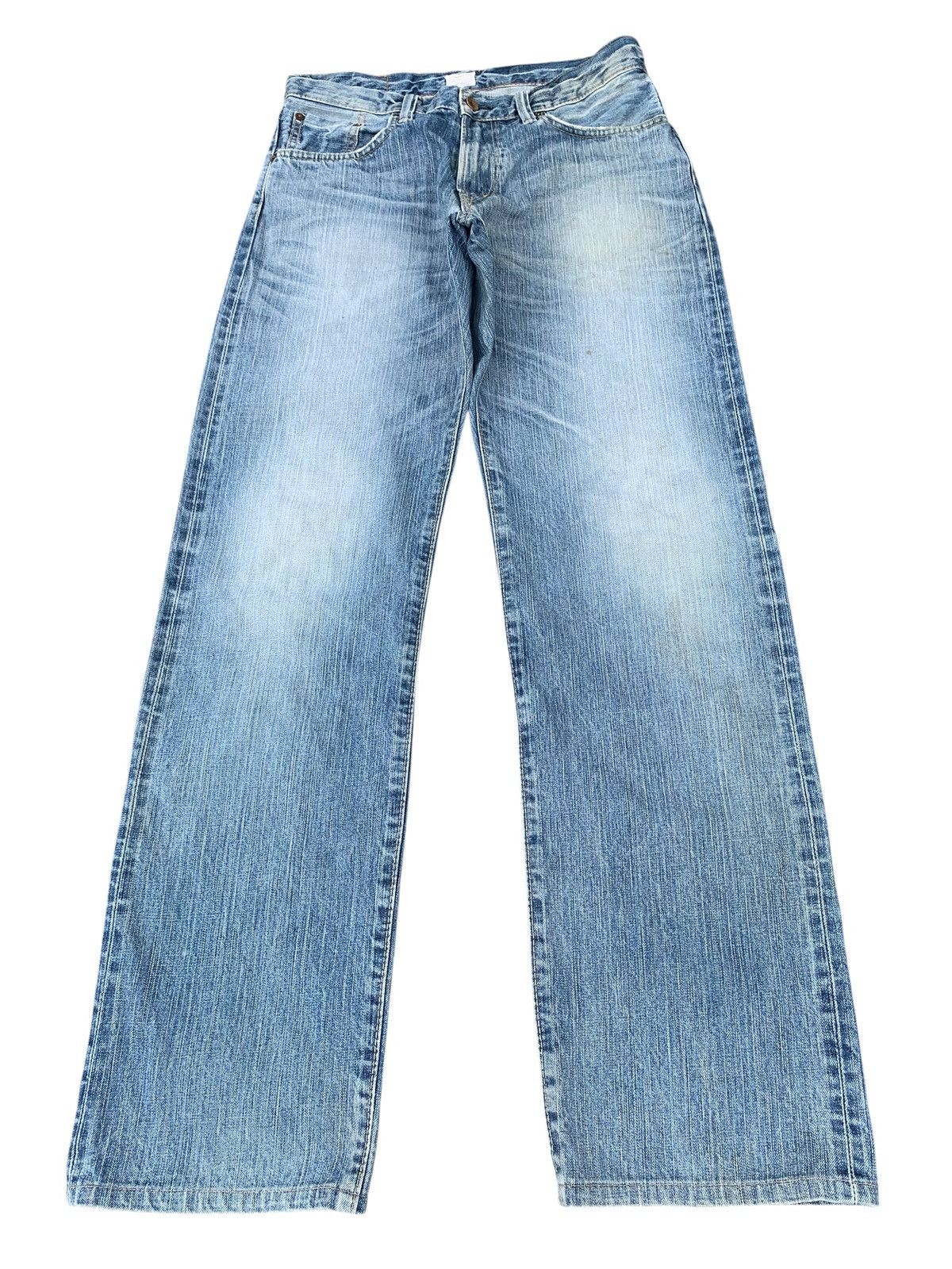 Kapital VINTAGE EDWIN 505Z SELVEDGE BAGGY RUSTY DISTRESSED DENIM Size US 31 - 3 Thumbnail