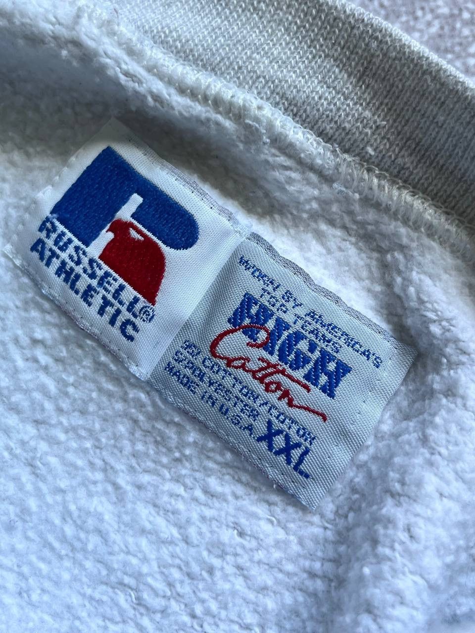Russell Athletic × Vintage Vintage Russel Athletic Boxy Sweatshirt Y2K XXL Size US XXL / EU 58 / 5 - 5 Thumbnail
