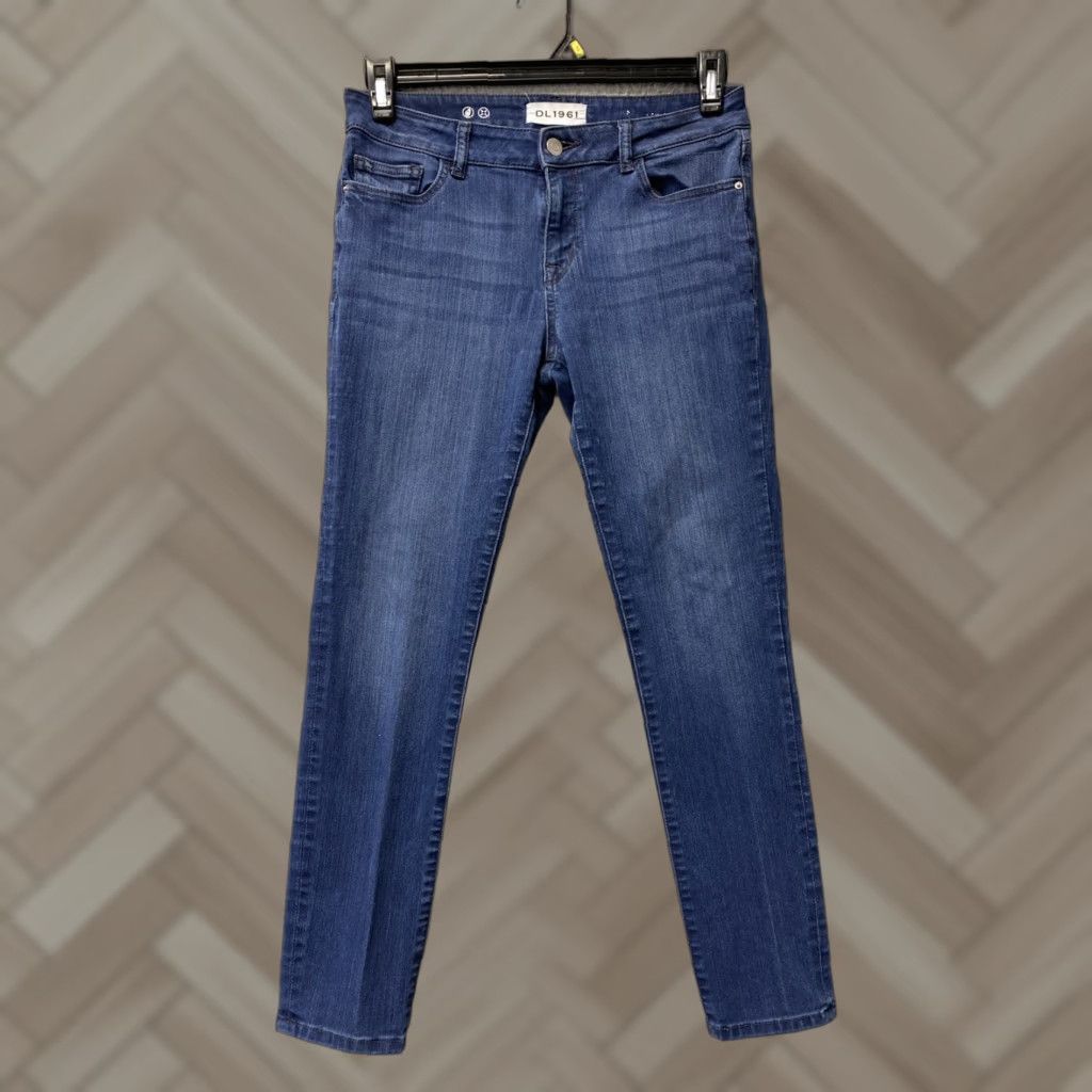 DL1961 DL1961 Women's Emilie Jeans Blue 28x25 Regular Juniors Womens Size 25" / US 0 / IT 36 - 1 Thumbnail