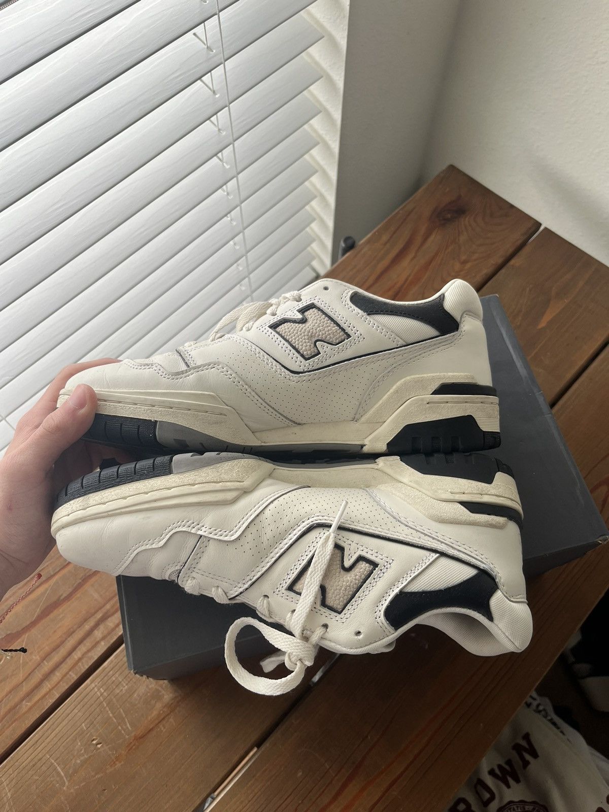New Balance 550 Black/White
