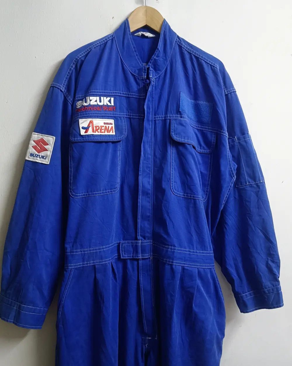 Other Vintage Racing Suzuki Coveralls Jacket Size US 40 / EU 56 - 6 Thumbnail