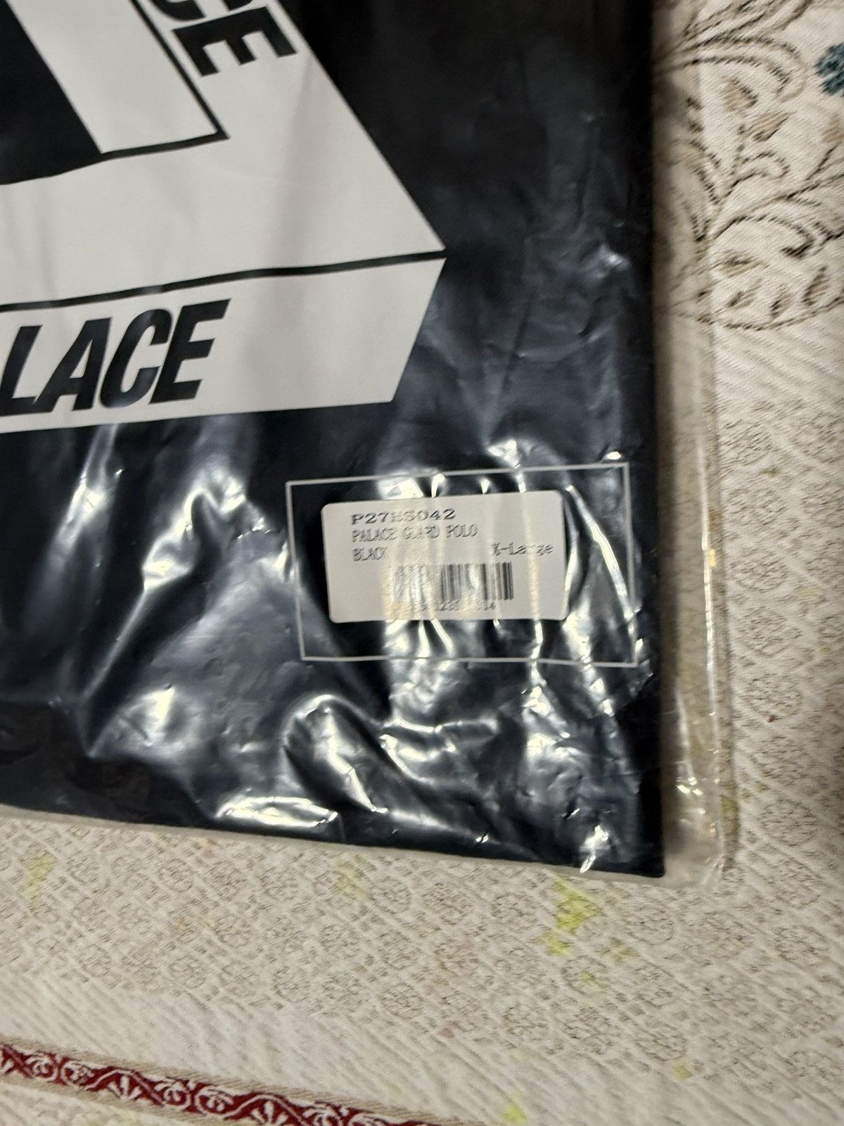 Palace Palace Guard Polo Black SS24 US Men's Size XL Golf Shirt Size US XL / EU 56 / 4 - 7 Thumbnail