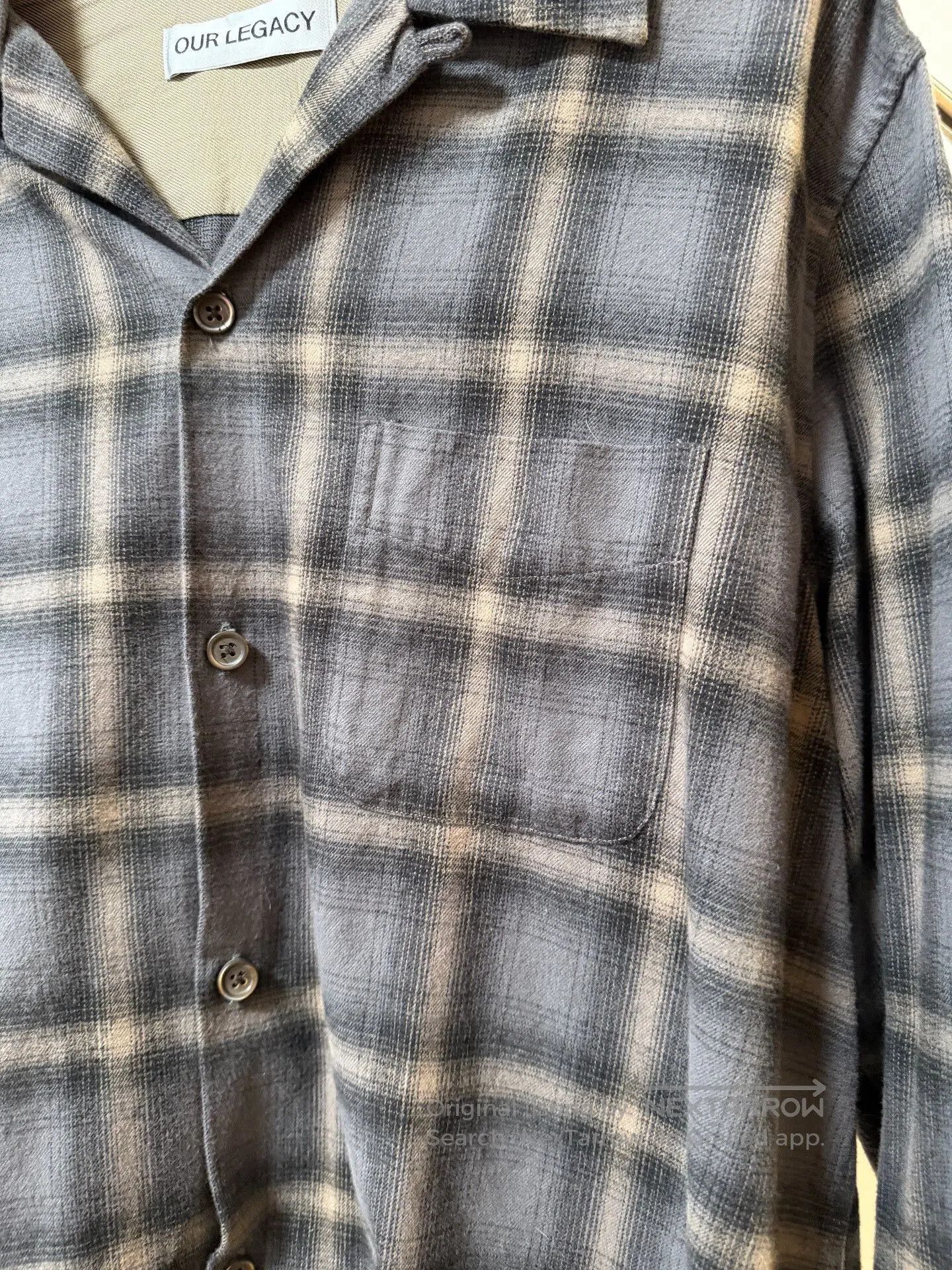 Our Legacy Our Legacy FW24 Textured Flannel Shirt. Size US M / EU 48-50 / 2 - 3 Thumbnail
