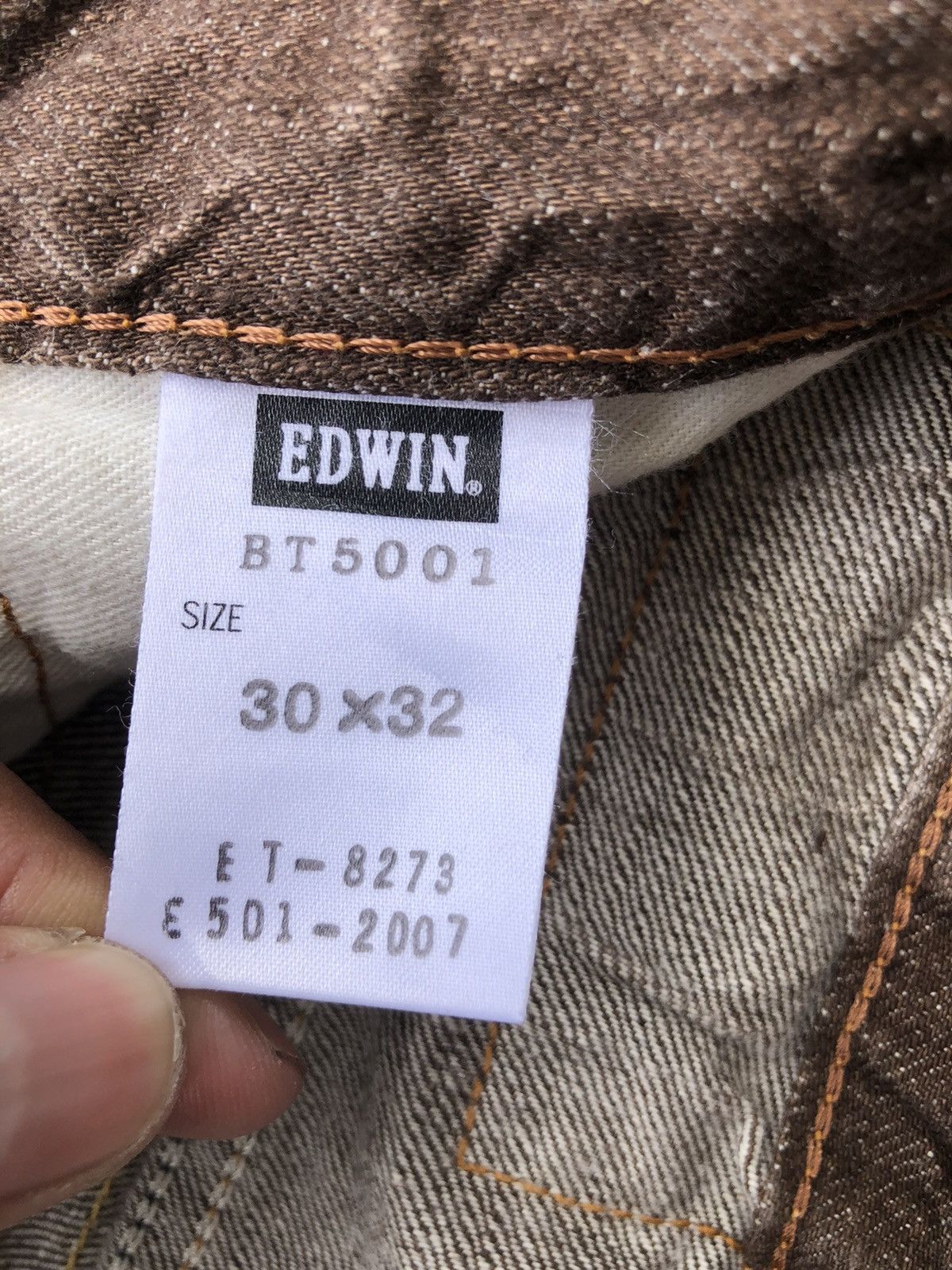 Edwin Japanese Edwin Flared Jeans Distressed Jeans Size US 32 / EU 48 - 20 Thumbnail