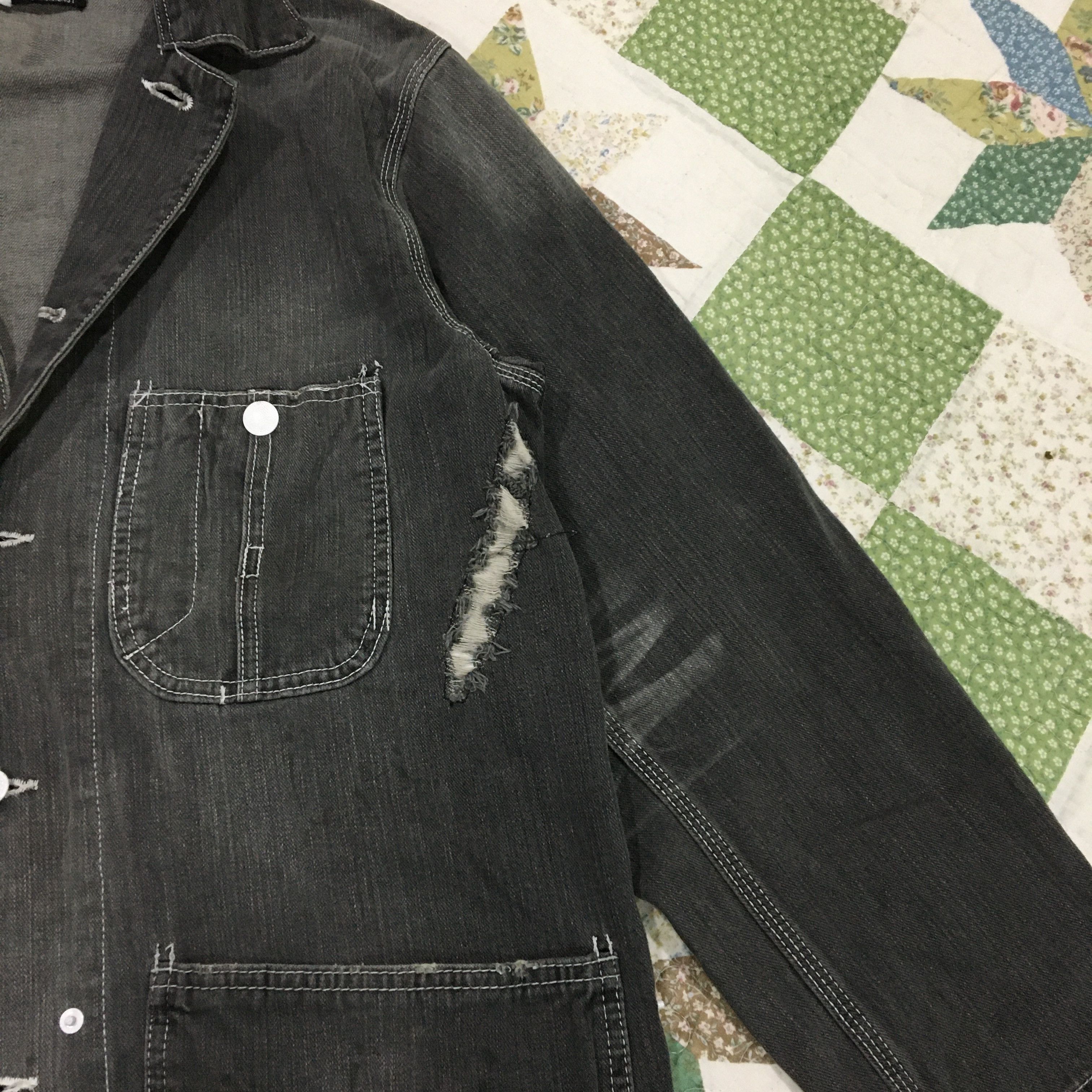 Japanese Brand EXHIBITIONIST Denime Jacket Size M / US 6-8 / IT 42-44 - 8 Thumbnail