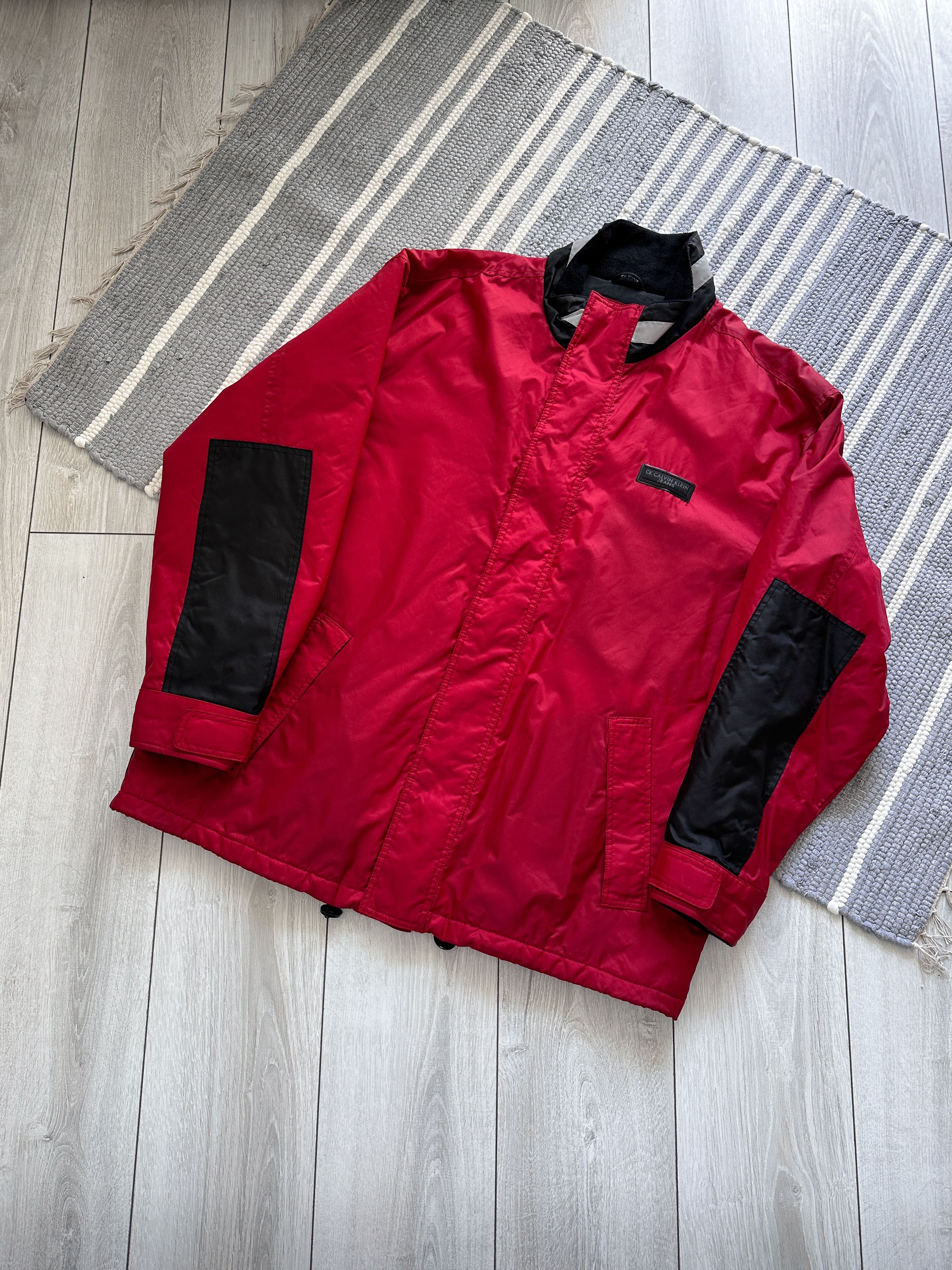 Calvin Klein Vintage Calvin Klein Jeans Windbreaker Jacket Size US L / EU 52-54 / 3 - 1 Thumbnail