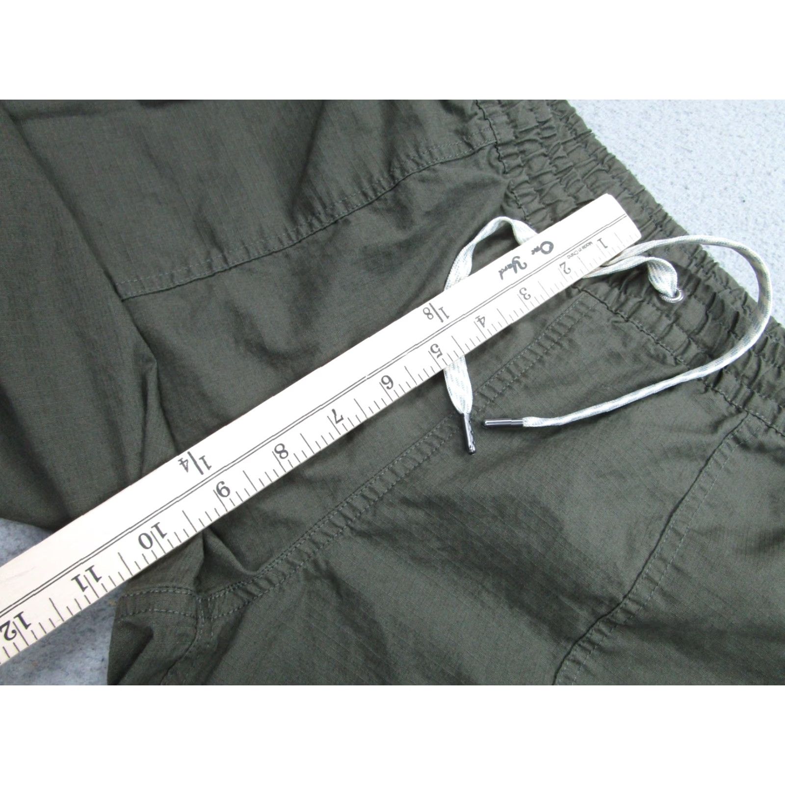 Vuori VUORI Pants Womens L Green Ripstop Drawstring Elastic Waist Pocket SFVW450 Size 36" / US 14 / IT 50 - 5 Thumbnail