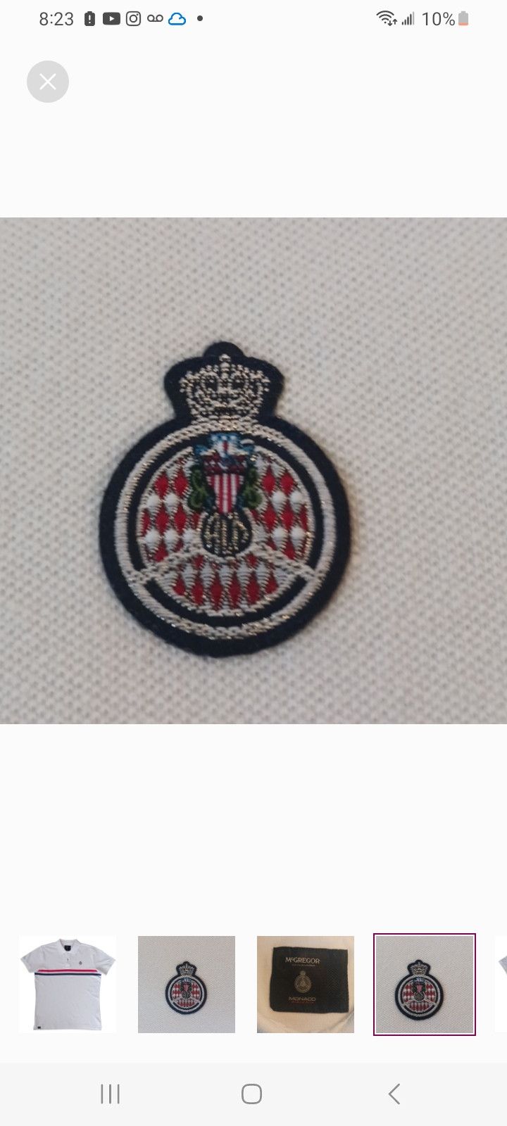 McGregor McGREGOR MONACO GRAND PRIX-AEM CLUB 74 EditionPOLO SHIRT Size US L / EU 52-54 / 3 - 2 Thumbnail