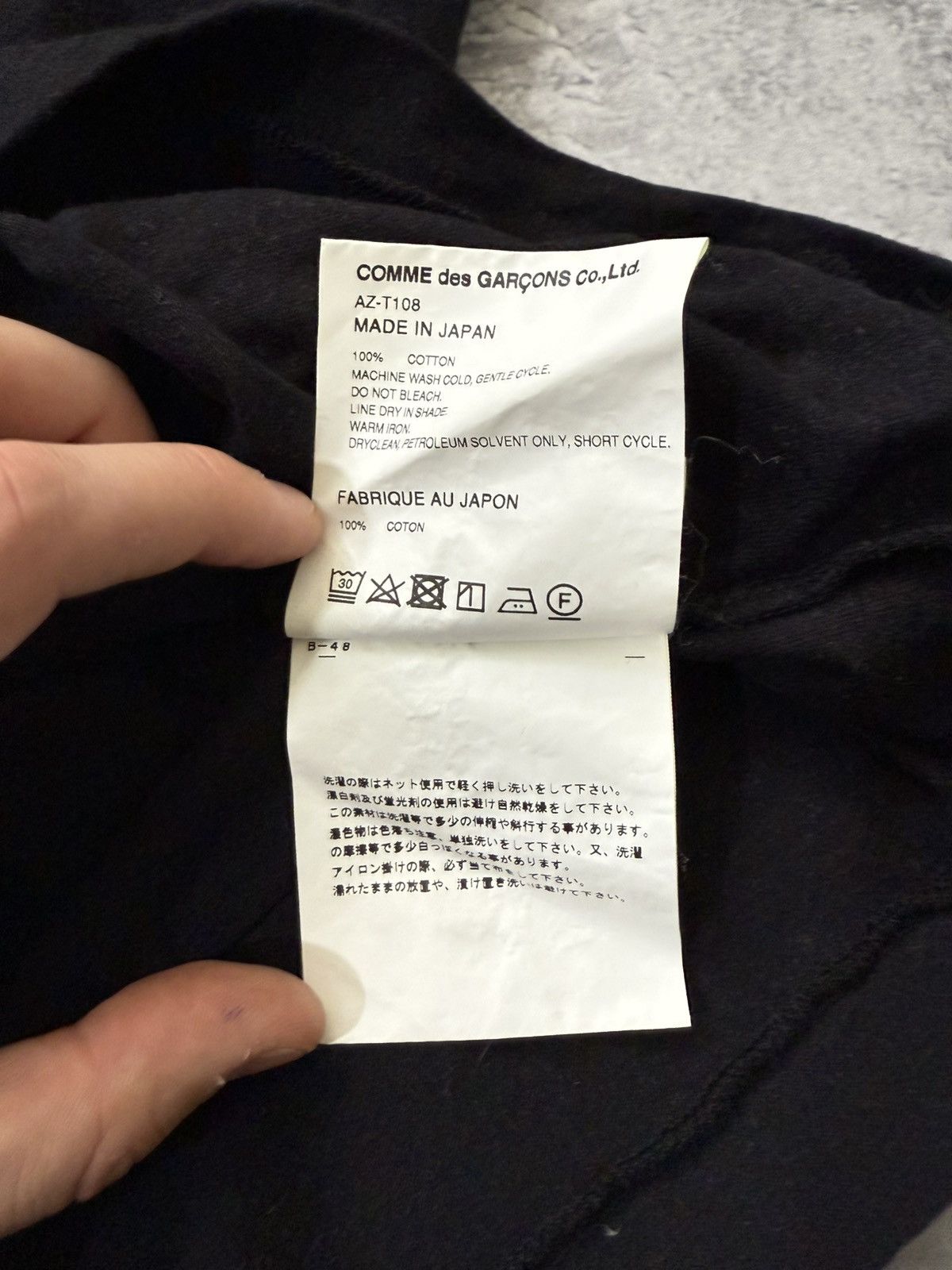Comme des Garcons Comme Des Garçons Play Tee Size US XXL / EU 58 / 5 - 5 Thumbnail