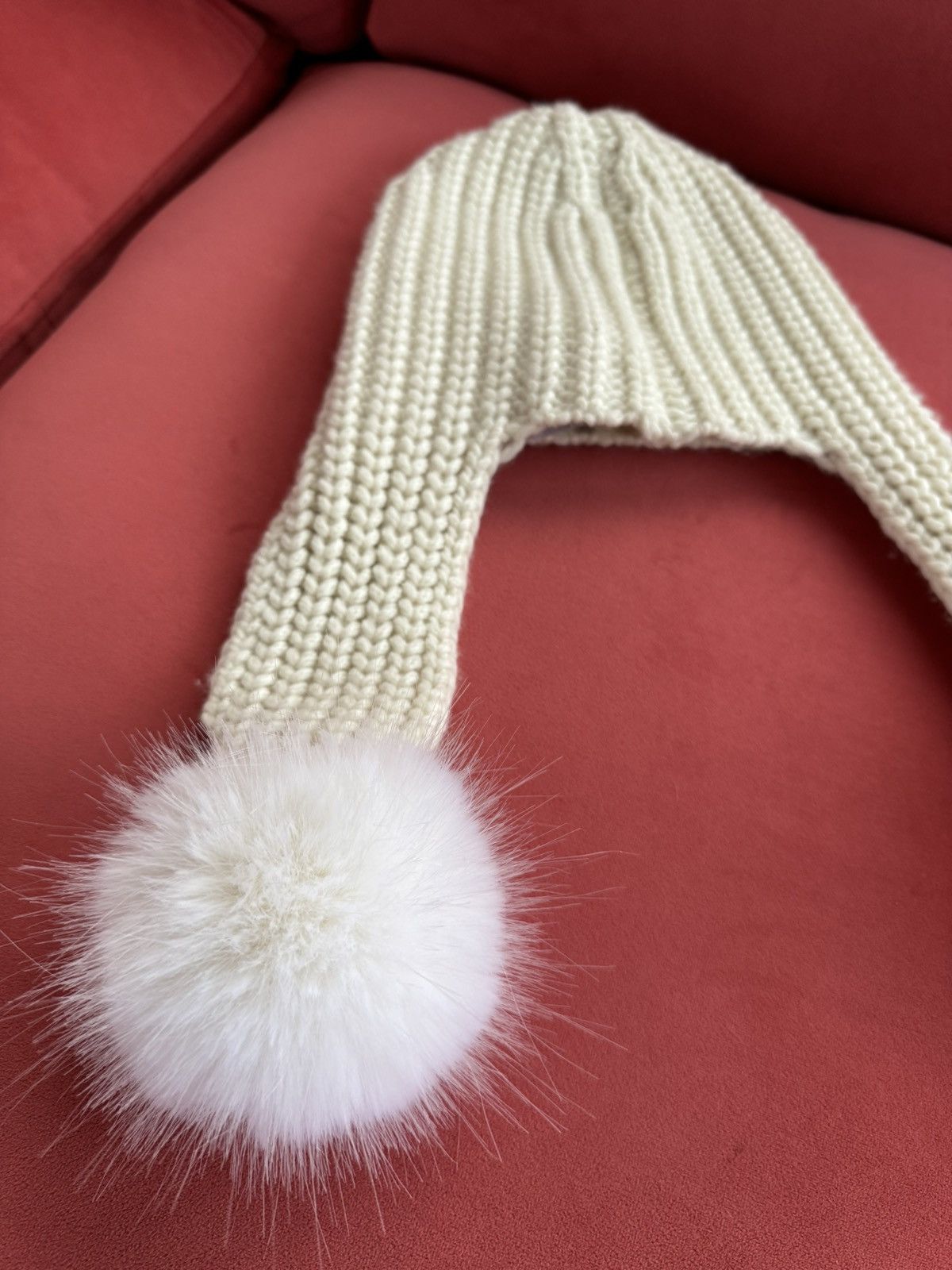 Moncler Moncler pom pom wool knit hat, NEW Size ONE SIZE - 8 Thumbnail