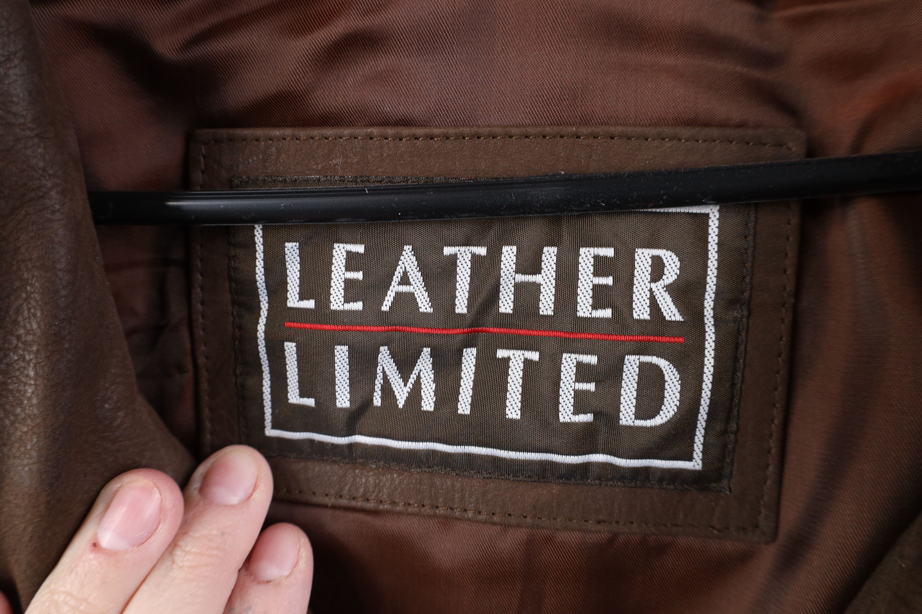 Vintage Vintage 90s Streetwear Heavy Leather Bomber Jacket Brown Size US XL / EU 56 / 4 - 9 Thumbnail
