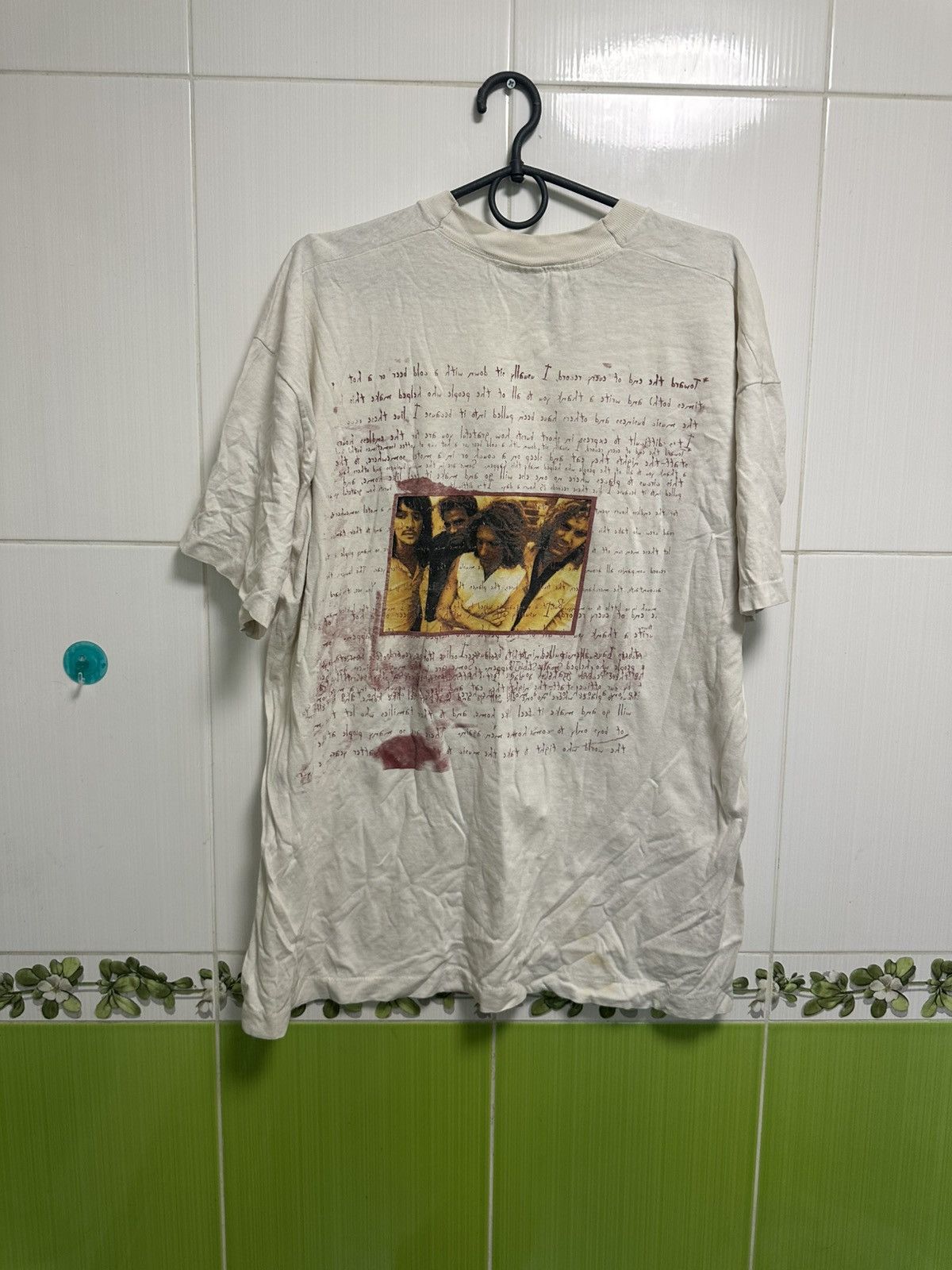 Bon Jovi × Vintage Bon Jovi Tour 1996 Faded Vintage Tee Concert These Days 90s Size US XL / EU 56 / 4 - 5 Thumbnail