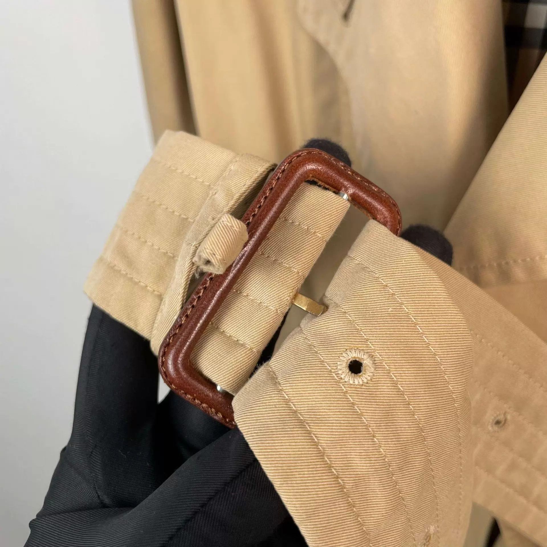 Burberry Burberry Khaki Trench Coat US 8 95 New Size XS / US 0-2 / IT 36-38 - 3 Thumbnail