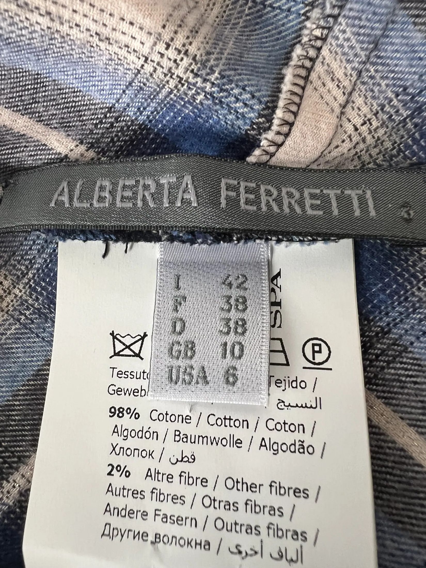 Alberta Ferretti Mini Dress Trim Lace Size M / US 6-8 / IT 42-44 - 10 Thumbnail