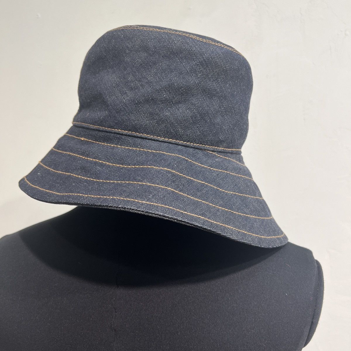 Christian Dior Monsieur Christian Dior Archive Hat Bucket Women’s Denim Size ONE SIZE - 4 Thumbnail