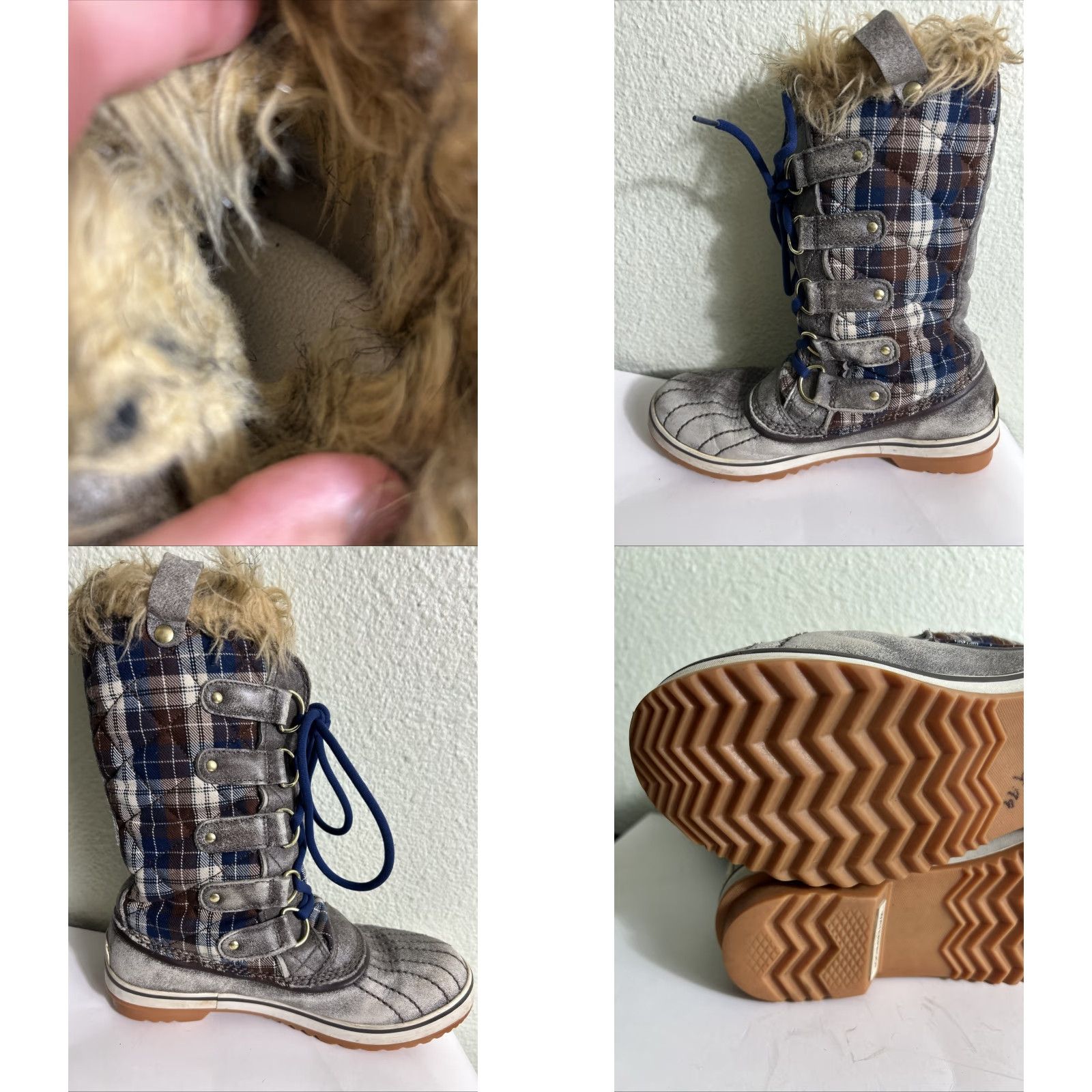 SOREL Sorel Tofino Boot Women Brown Gray Blue Waterproof Insulated Winter Sz 7 Size US 7 / IT 37 - 11 Thumbnail