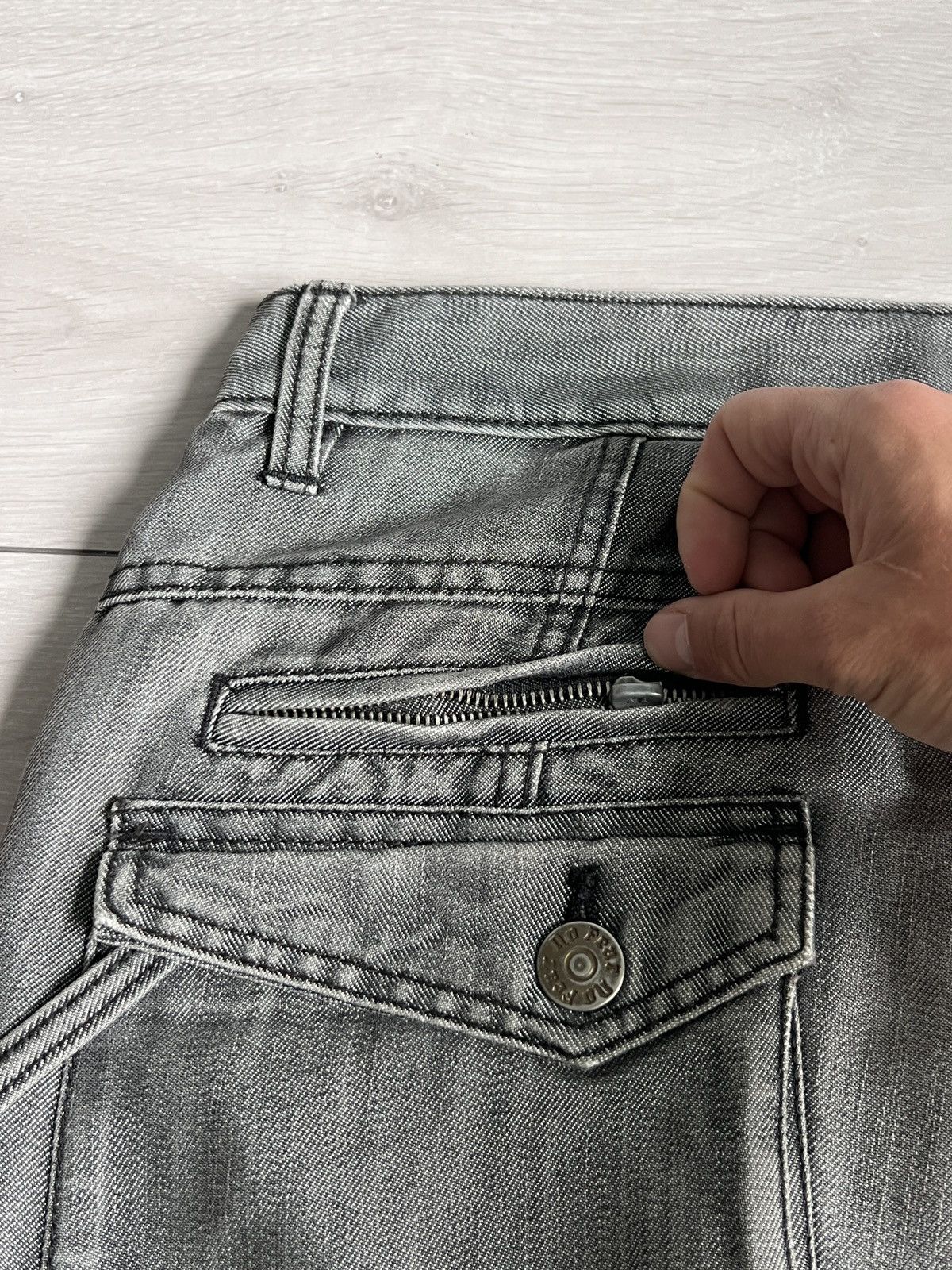 No Fear Vintage No Fear Baggy Y2K Denim Pants Size US 34 / EU 50 - 16 Thumbnail