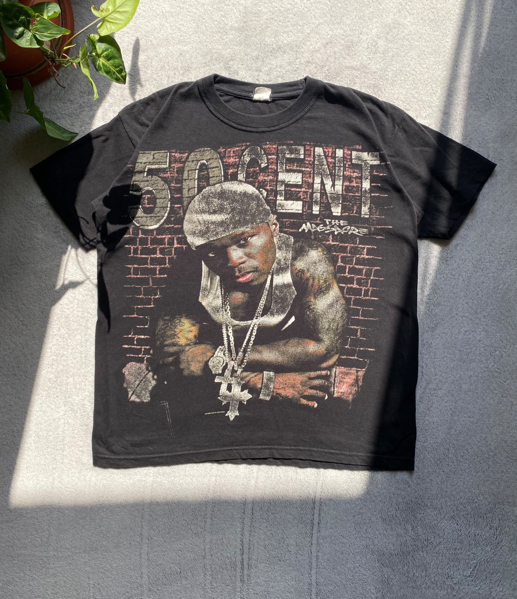 50 Cent 50 Cent Get Rich or Die Tryin' Graphic Design T-Shirt