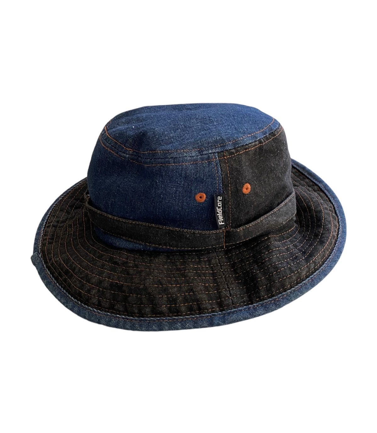 Designer × Japanese Brand Rare🔥 Fieldcore Denim Bucket Hat Size ONE SIZE - 1 Thumbnail