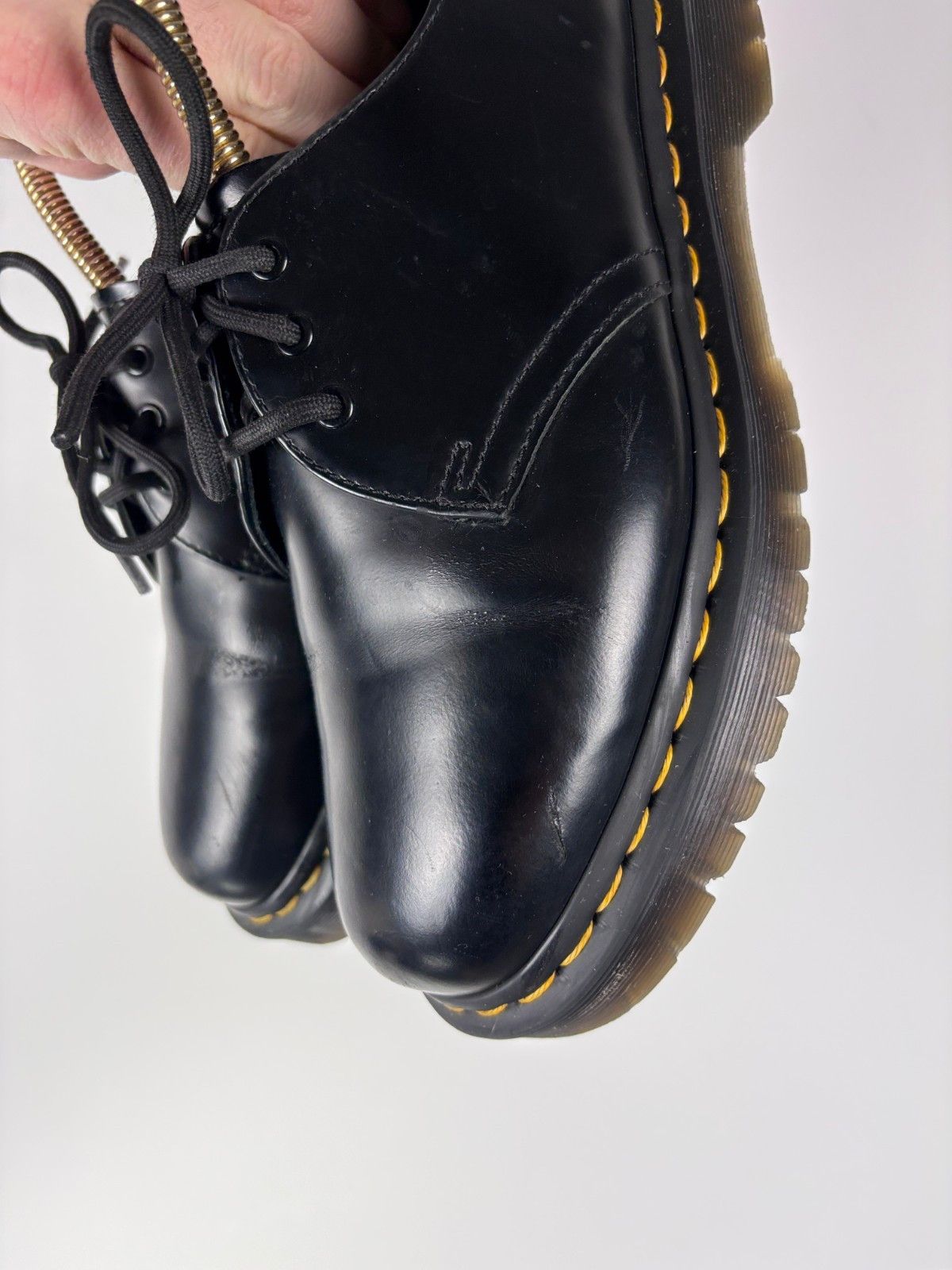 Dr. Martens Womens Dr. Martens 21084 Oxford Leather Shoes 39 / US 8 Size US 8 / IT 38 - 3 Thumbnail