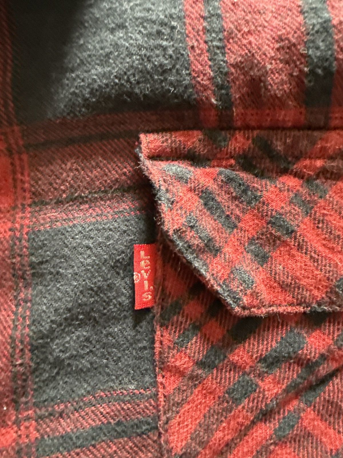 Levi's Vintage Clothing Levi’s red lumberjack flannel Size US L / EU 52-54 / 3 - 3 Thumbnail