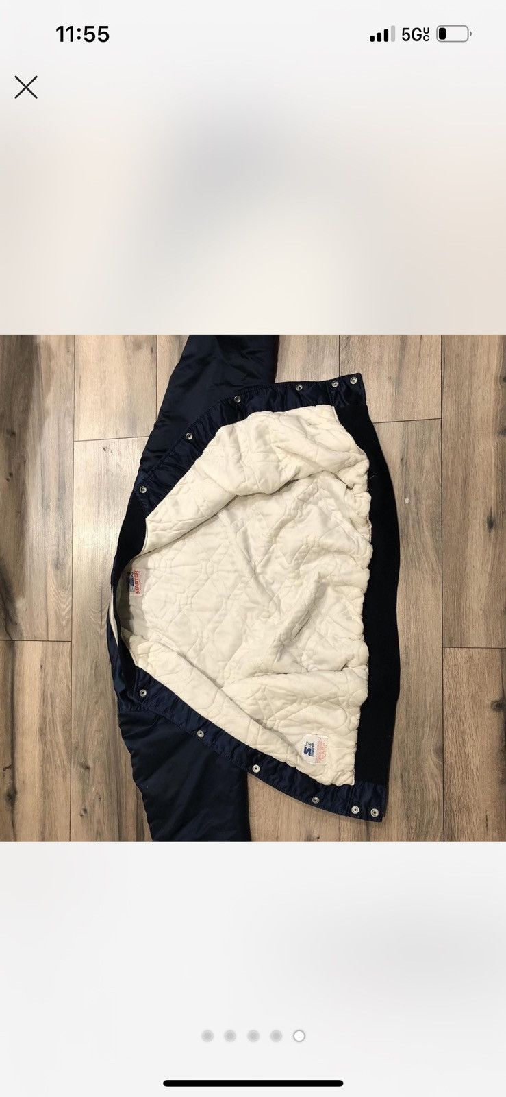 Starter Vintage Georgetown Hoyas Starter jacket large Size US L / EU 52-54 / 3 - 5 Thumbnail