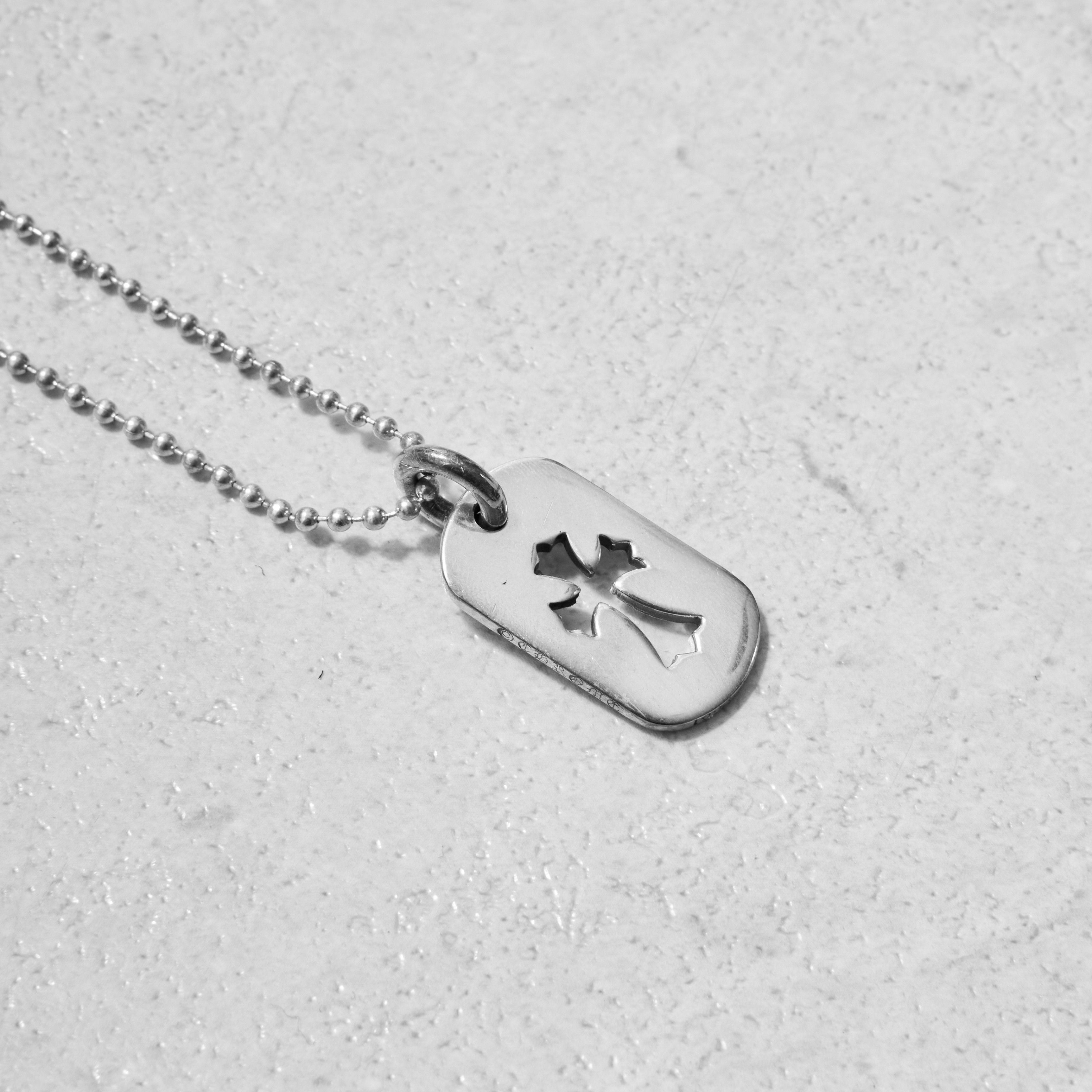 Chrome Hearts CHROME HEARTS Dog SML Coss Silver Necklace Size ONE SIZE - 2 Thumbnail