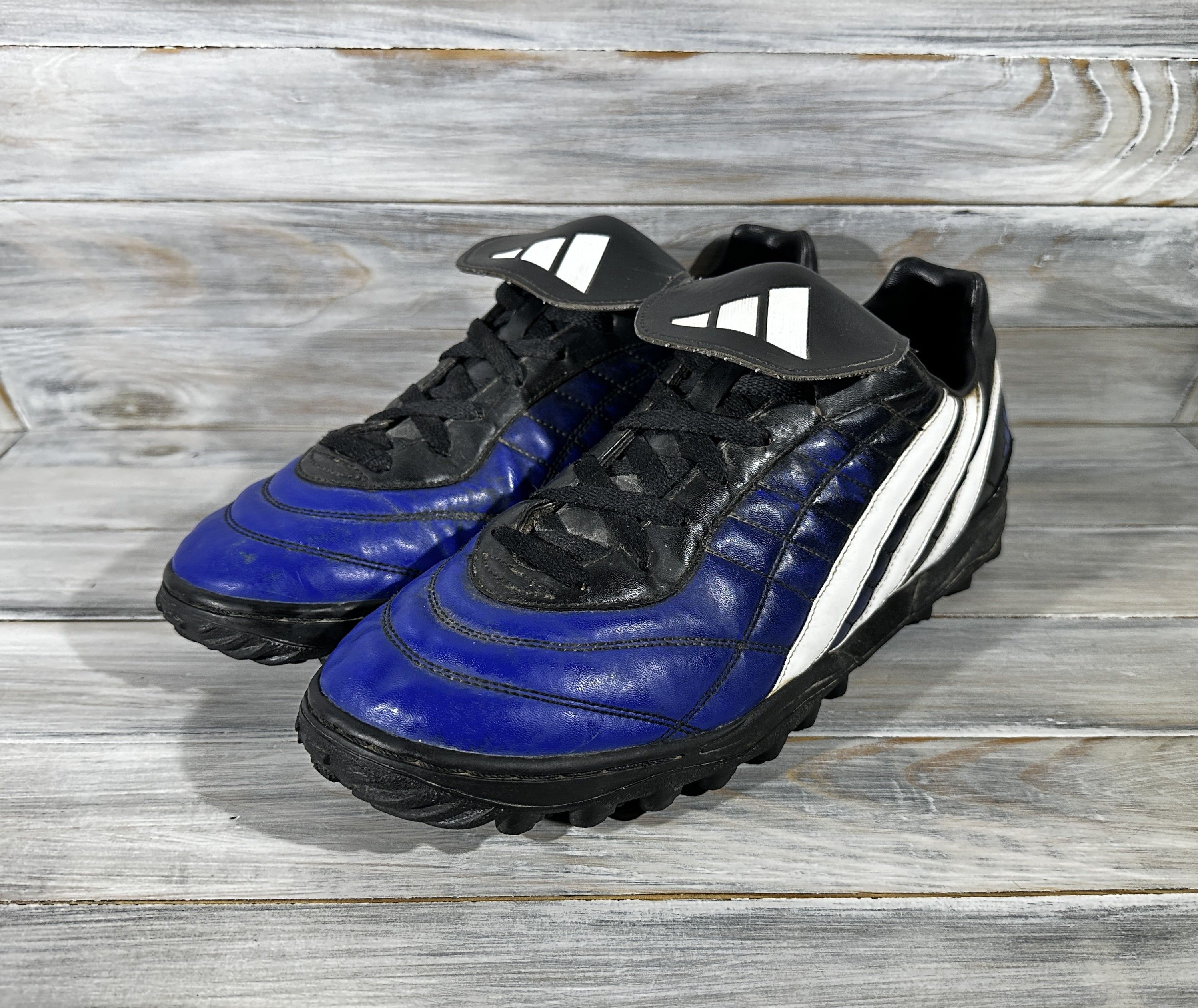 Adidas Vintage 1999 Adidas Astroturf Men's Football Boots VeryRare Size US 8.5 / EU 41-42 - 4 Thumbnail
