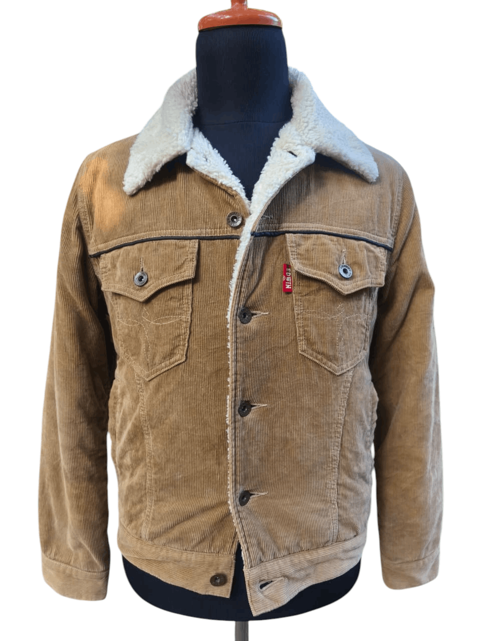 Edwin Edwin Vintage Sherpa-lined Curduroy Trucker Jacket Size US S / EU 44-46 / 1 - 3 Thumbnail