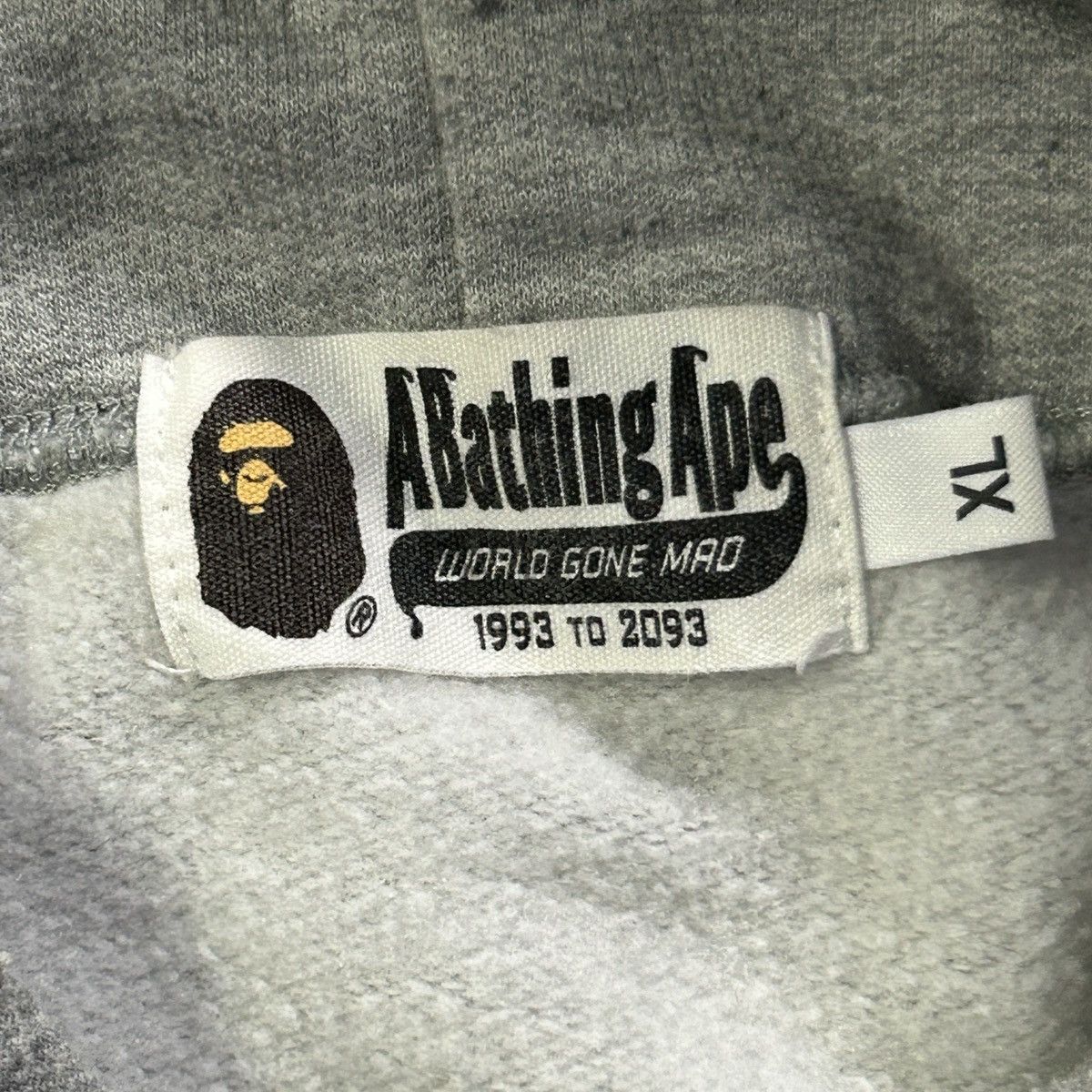 Bape BAPE Pull Over Hoodie Size US XL / EU 56 / 4 - 4 Thumbnail