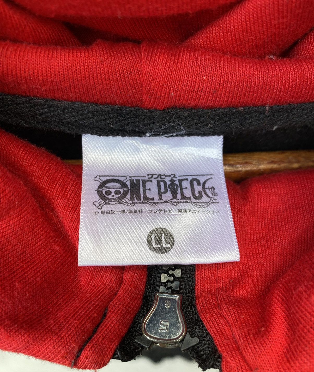 Anime × One Piece Anime One Piece Portgas D Ace Hoodie Sweat Full Zip Pocket Size US L / EU 52-54 / 3 - 8 Thumbnail