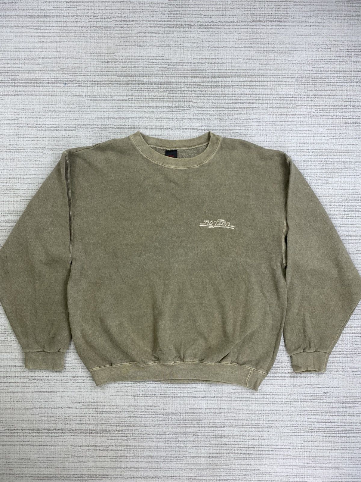 Japanese Brand × No Fear Vintage 90s NO FEAR Made In USA Streetwear Baggy Sweatshirt Size US L / EU 52-54 / 3 - 1 Thumbnail