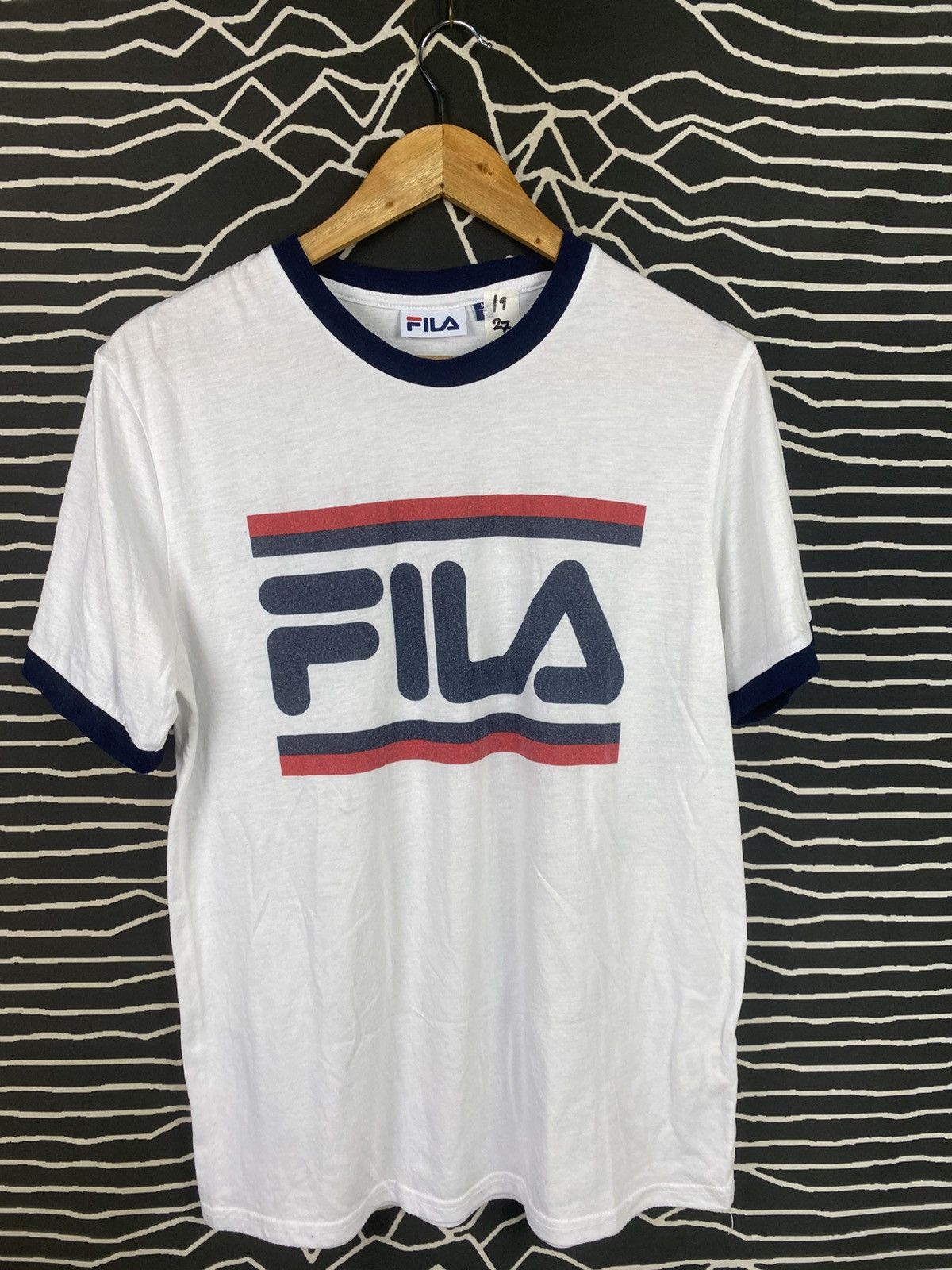 Fila Vintage Fila Ringer Tshirt Size US M / EU 48-50 / 2 - 1 Thumbnail