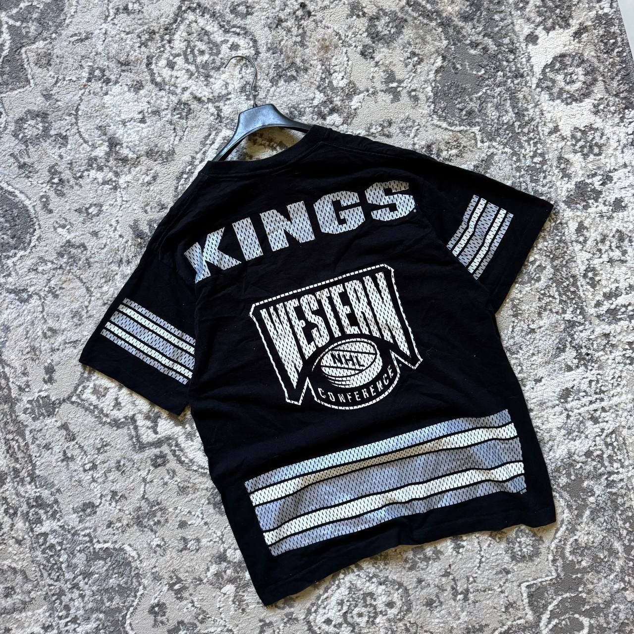 Pro Player Vintage NHL Hockey La Kings Shirt Made In Usa Single Stitch Size US L / EU 52-54 / 3 - 3 Thumbnail