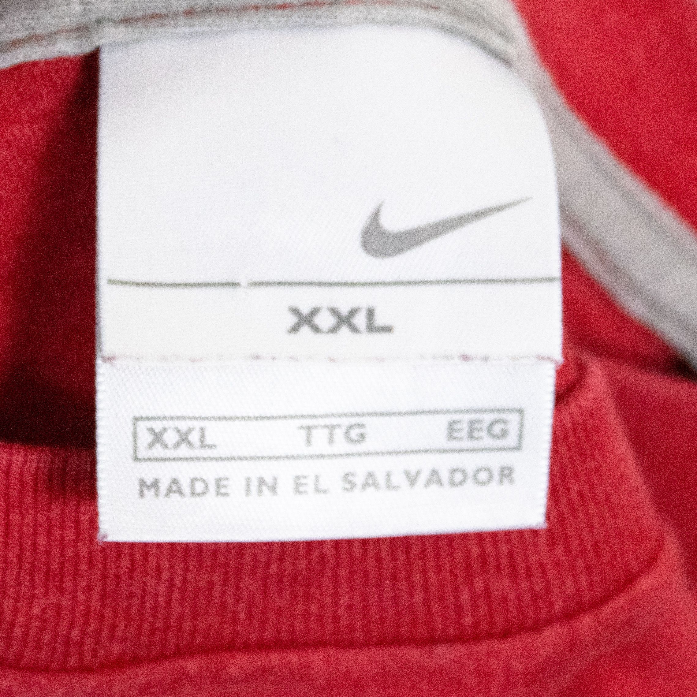 Vintage Y2K 2000’s Nike Center Swoosh Double Stitch Red Tee Size US XXL / EU 58 / 5 - 5 Thumbnail
