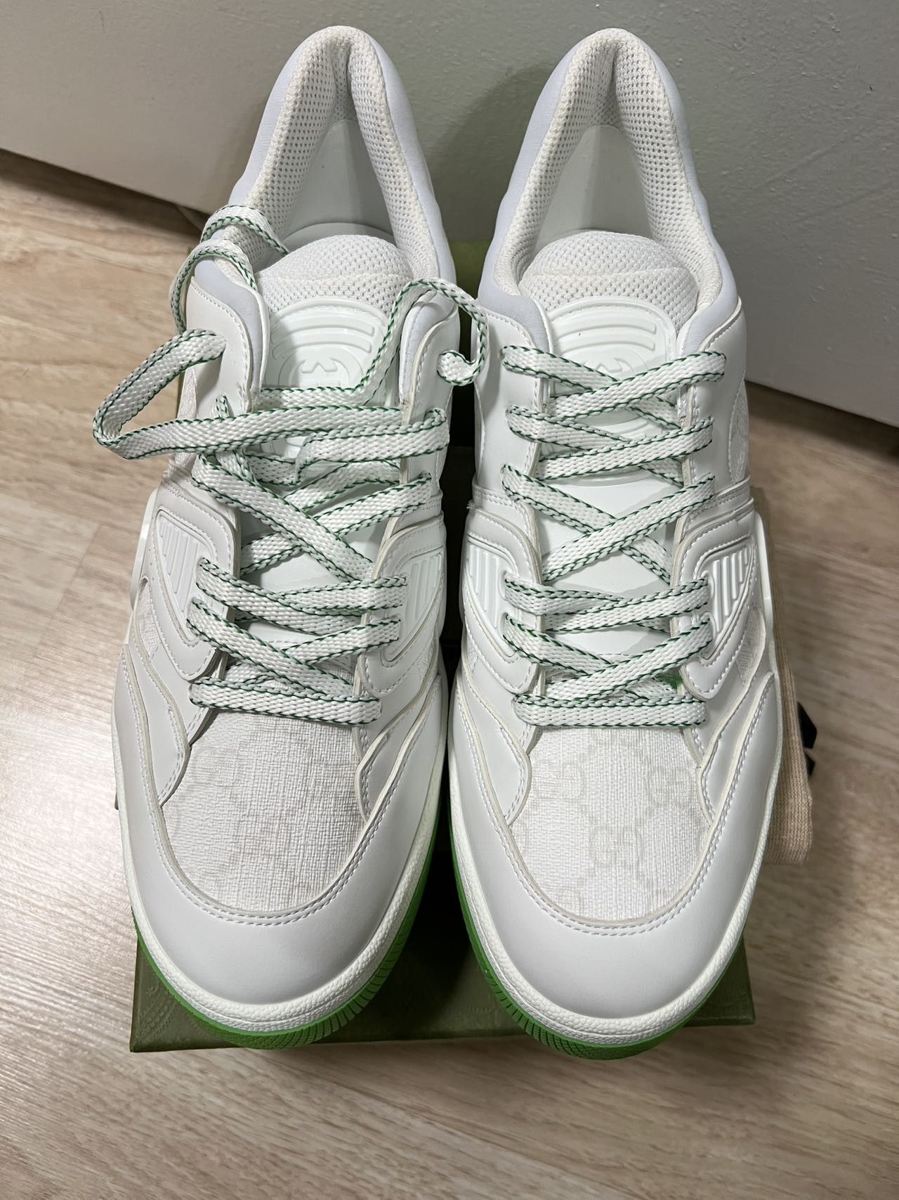 Gucci Gucci Demetra GG Low White (Women's) Size US 11.5 / IT 41.5 - 1 Thumbnail