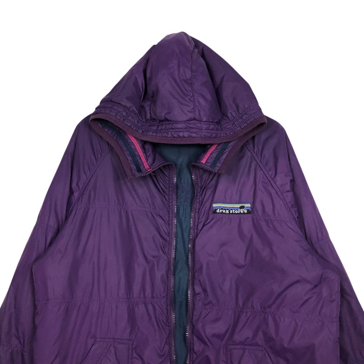 Vintage 🔥VINTAGE REVERSIBLE NYLON JACKET DRUG STORE Size US M / EU 48-50 / 2 - 5 Thumbnail