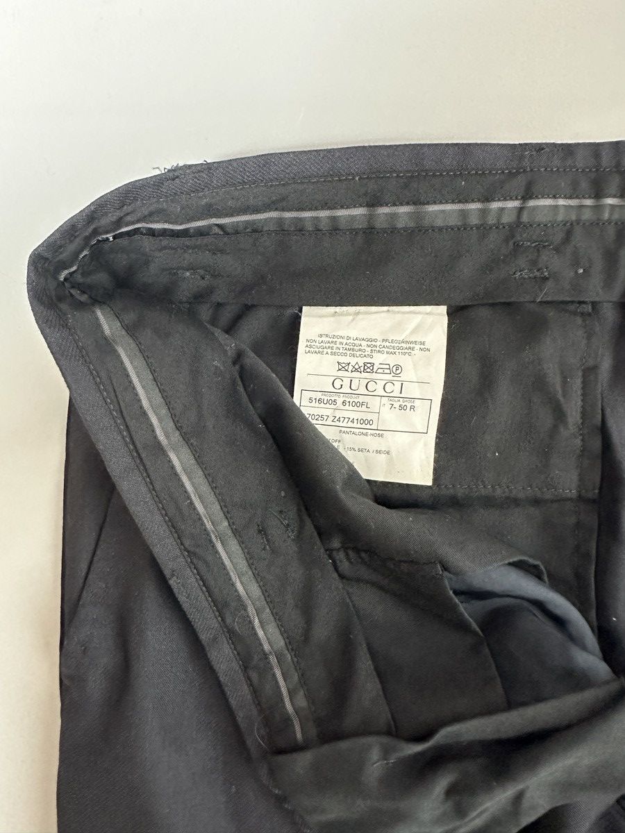 Gucci GUCCI WOOL BLEND CLASSIC TROUSERS Size US 36 / EU 52 - 5 Thumbnail