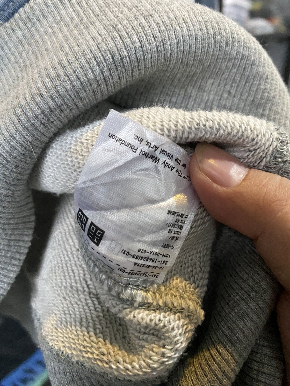 Japanese Brand Andy Warhol x SPRZNY Camo Blue Print Hoodie Japanese Size US L / EU 52-54 / 3 - 7 Thumbnail