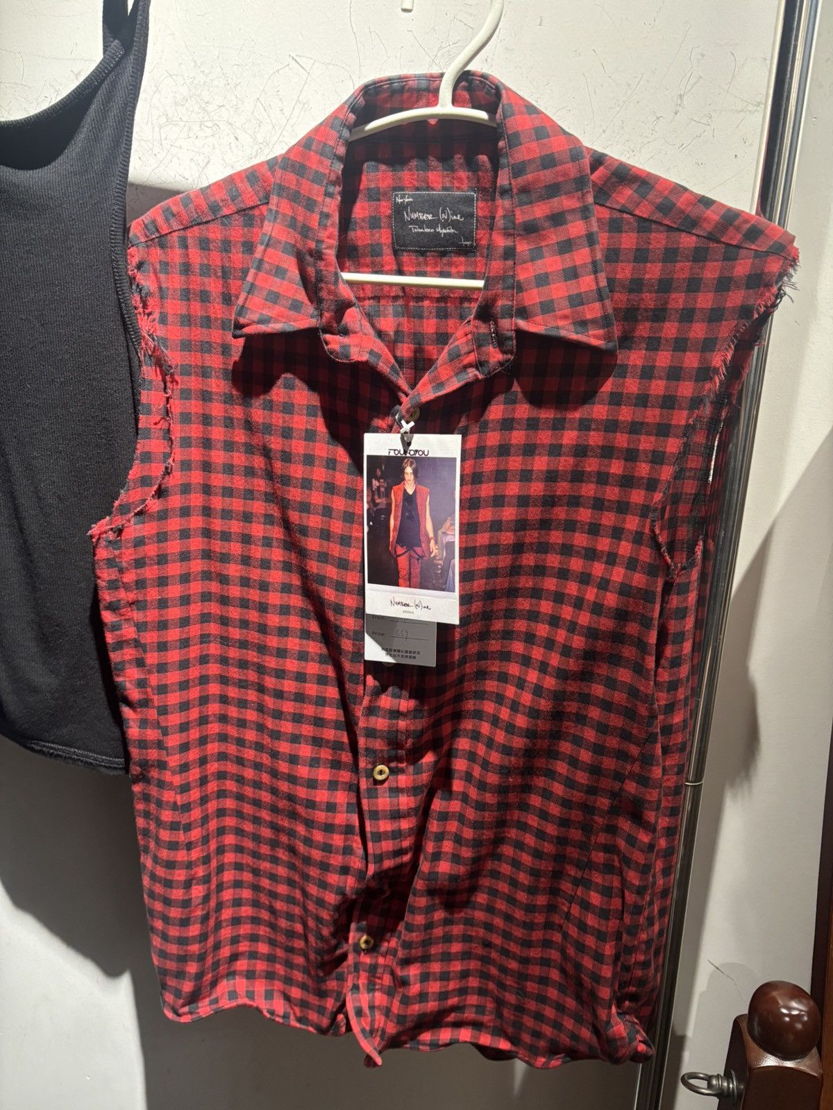 Number (N)ine Number n(ine) checkered shirt Size US M / EU 48-50 / 2 - 1 Thumbnail