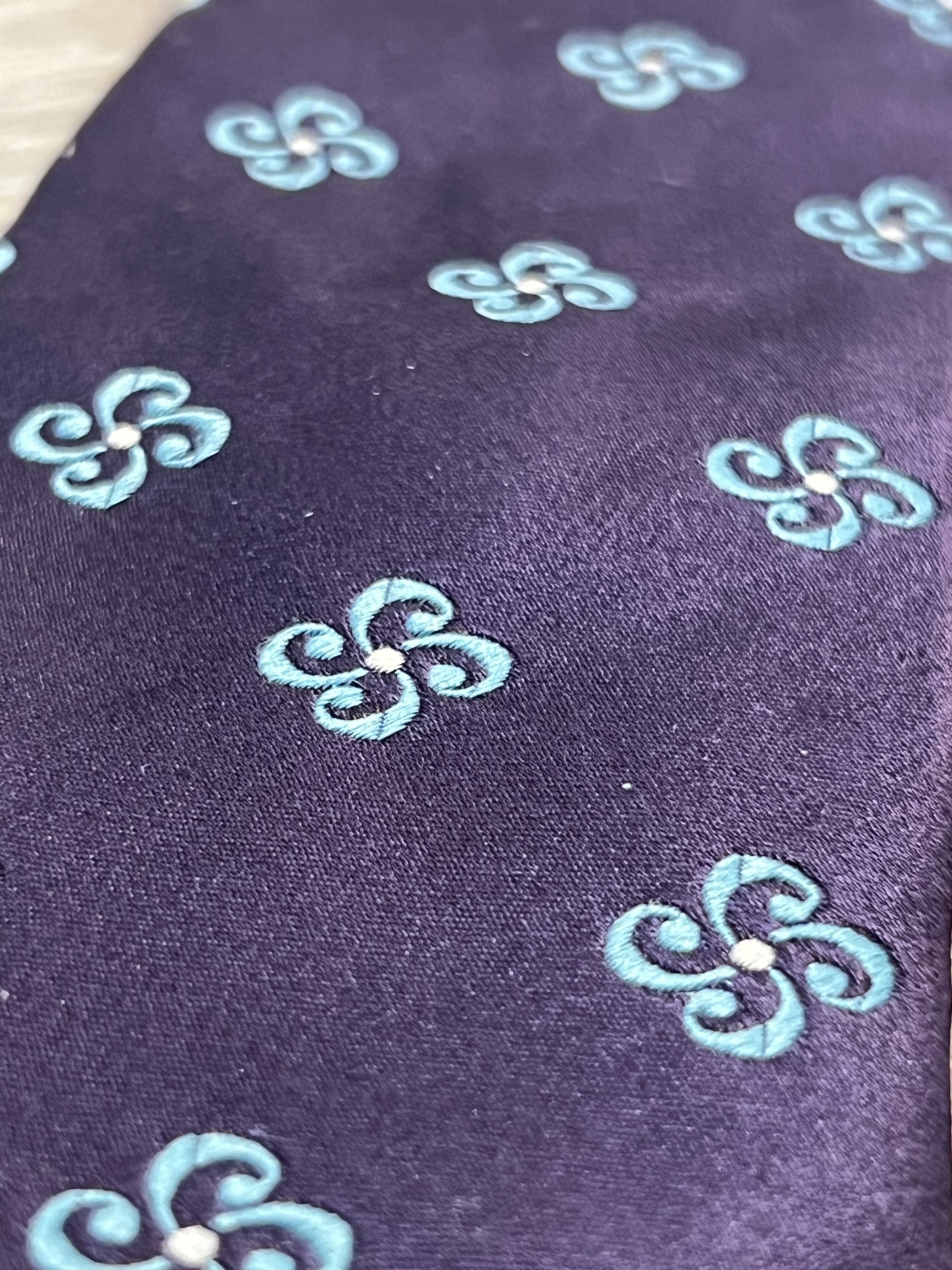 Prada Prada Milano Silk Tie Rare Size ONE SIZE - 4 Thumbnail